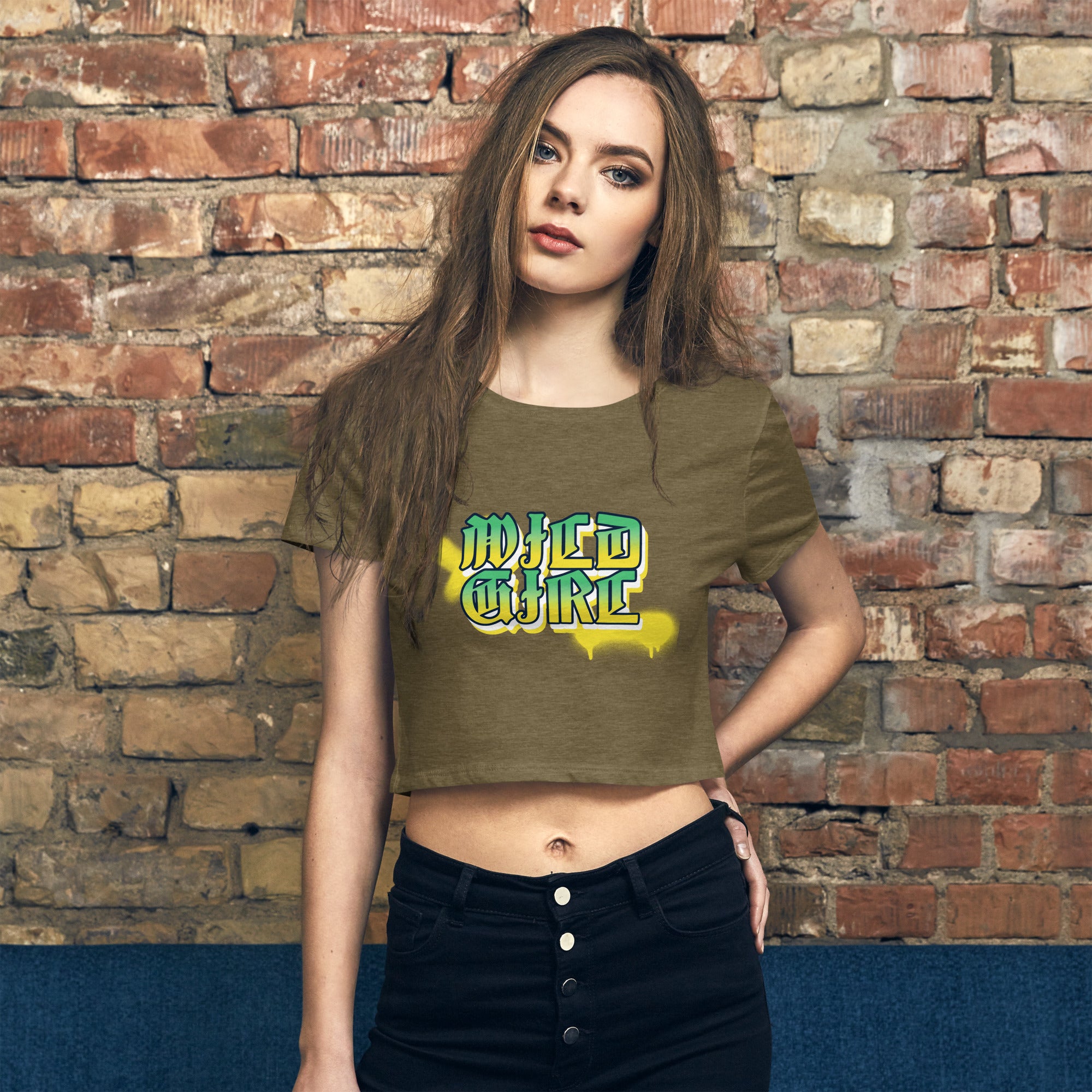 Wild girl - Women’s Crop Tee