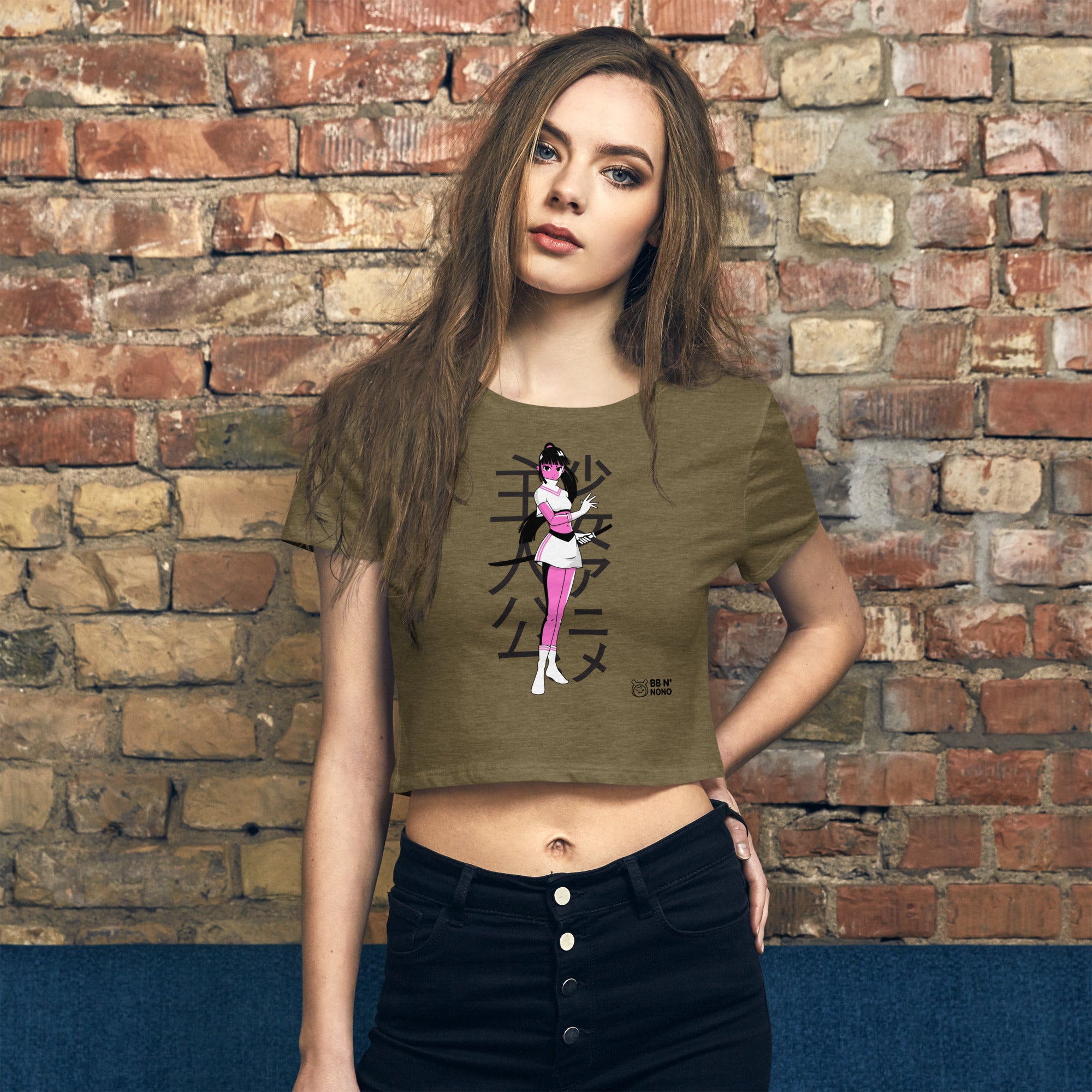 Magical girl V3 - Women’s Crop Tee