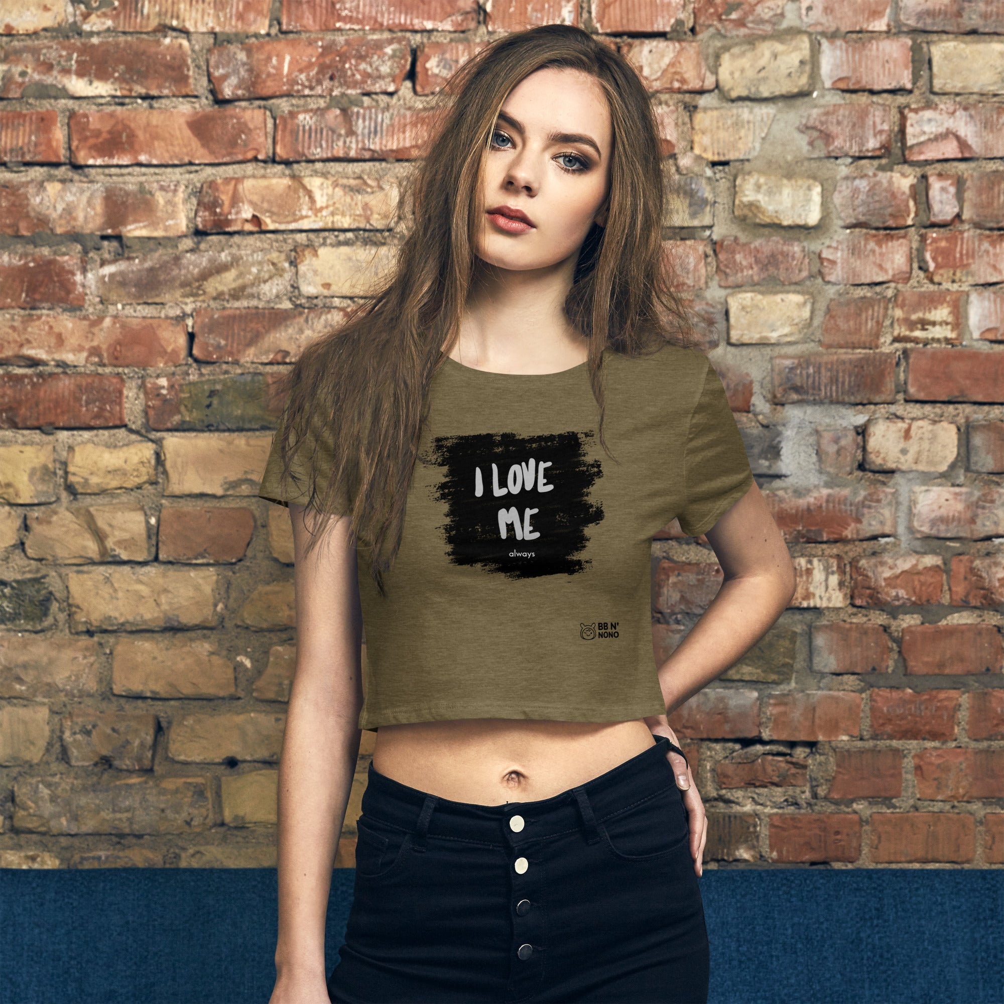 I love me - Women’s Crop Tee