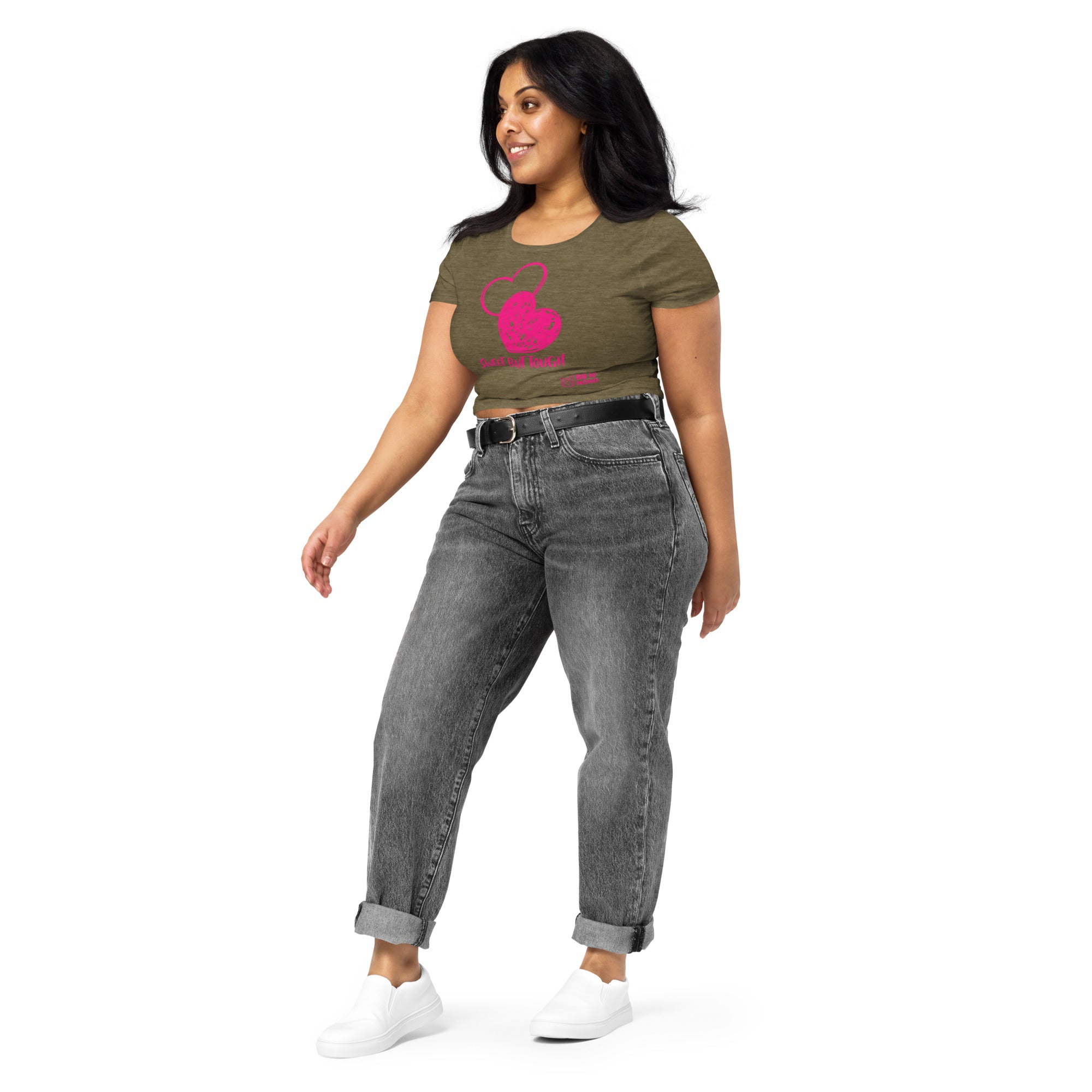 Sweet but tough - Women’s Crop Tee (P)