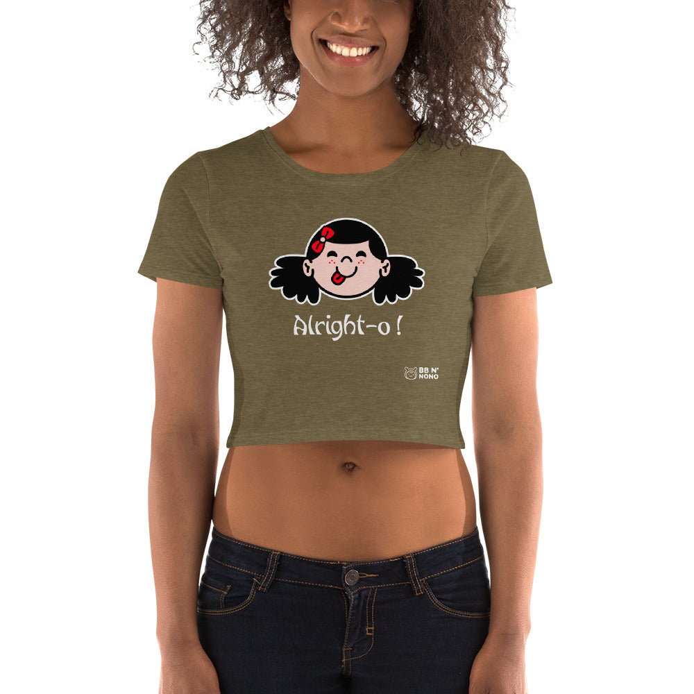 Alright-o! - Women’s Crop Tee