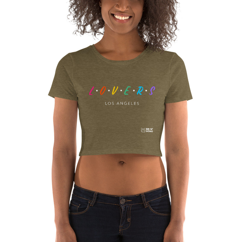 Lovers Los Angeles - Women’s Crop Tee