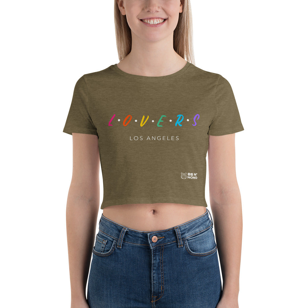 Lovers Los Angeles - Women’s Crop Tee