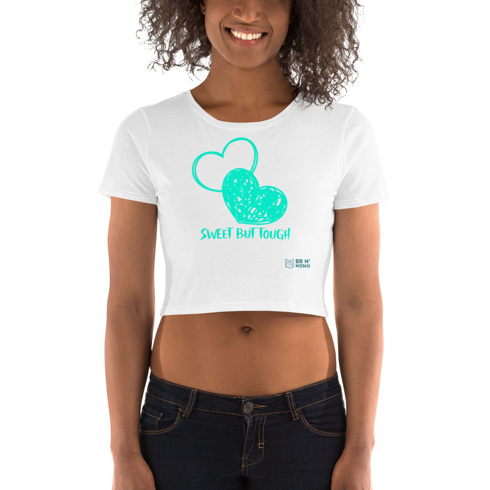 Sweet but tough - Women’s Crop Tee (G)