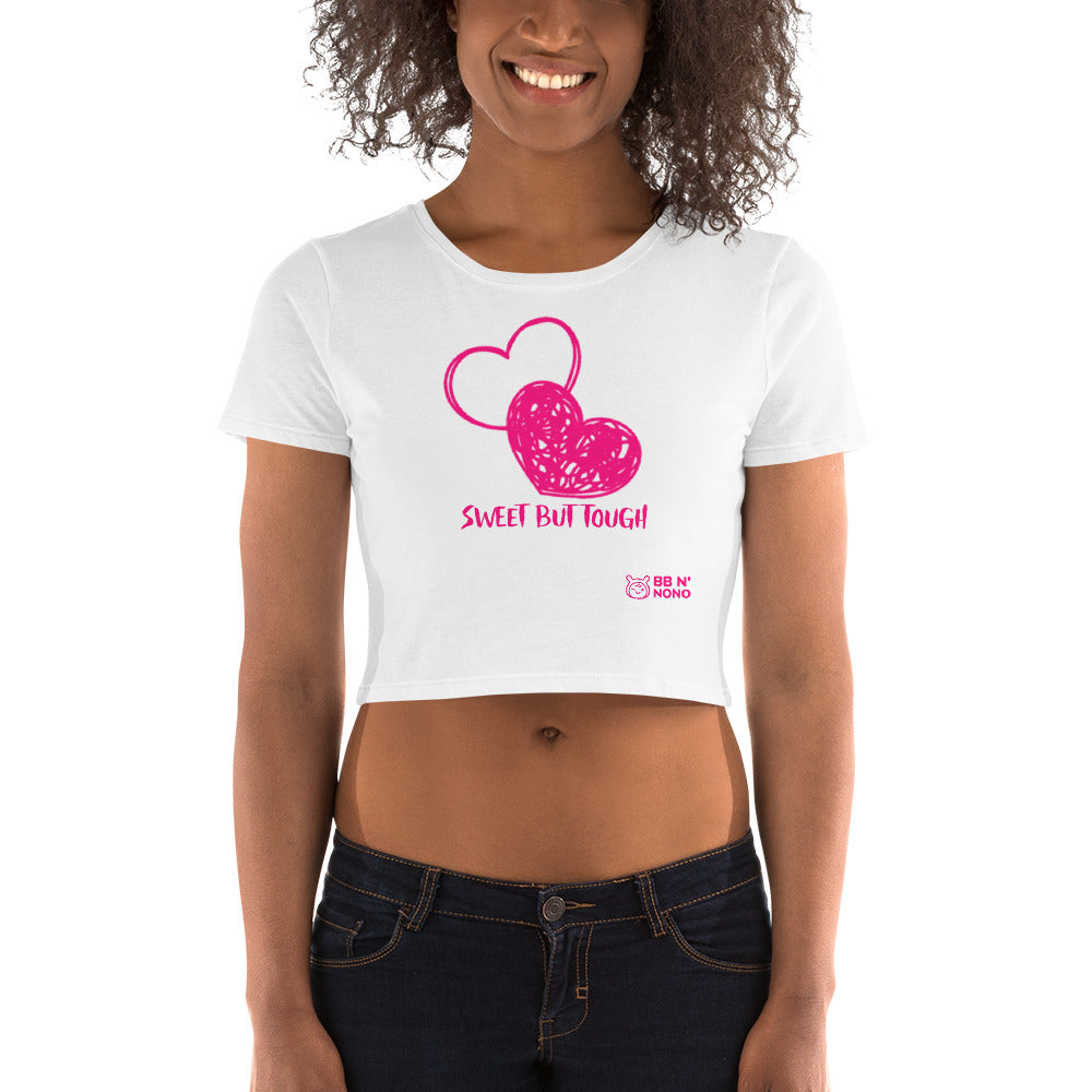 Sweet but tough - Women’s Crop Tee (P)