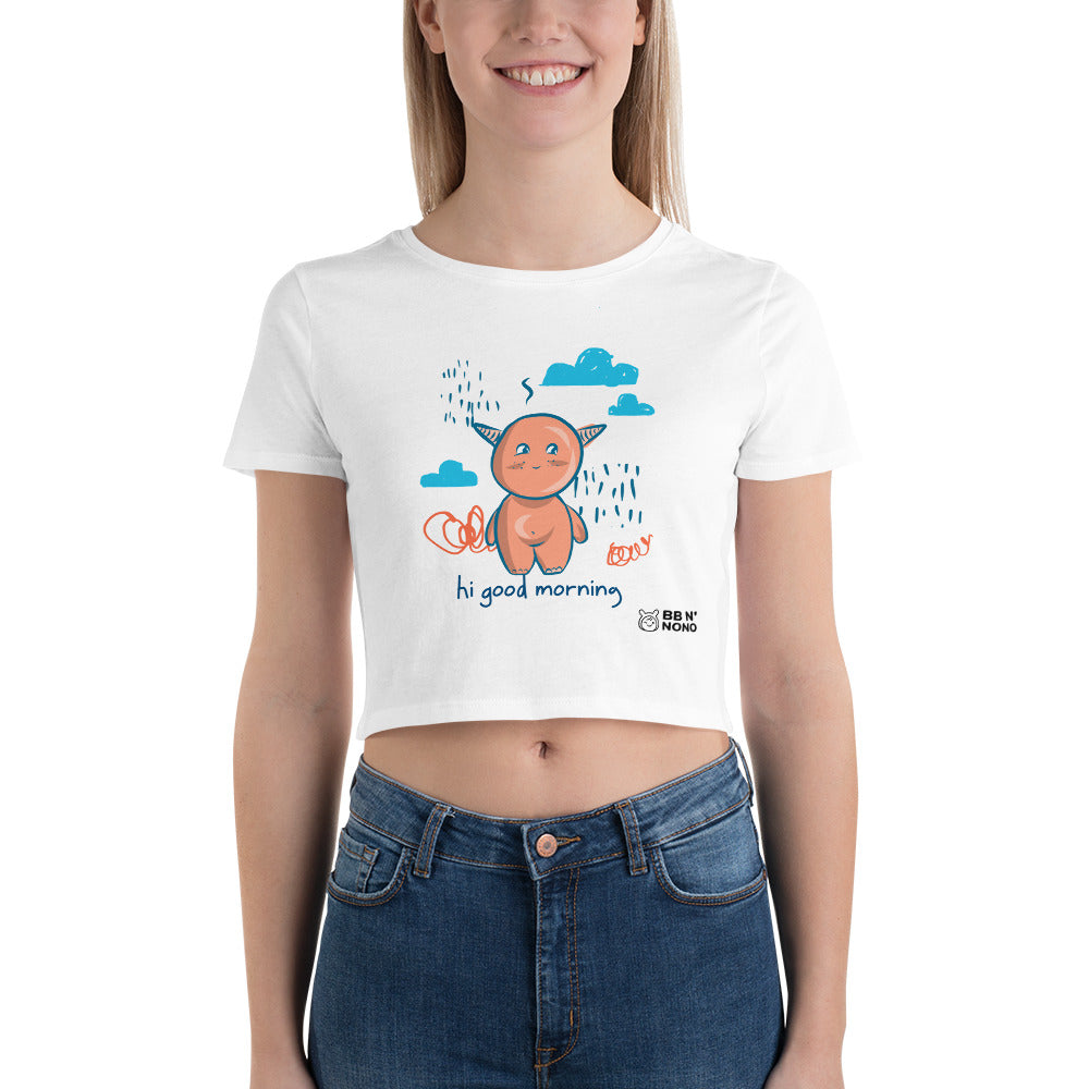 Cute litter monster - Women’s Crop Tee