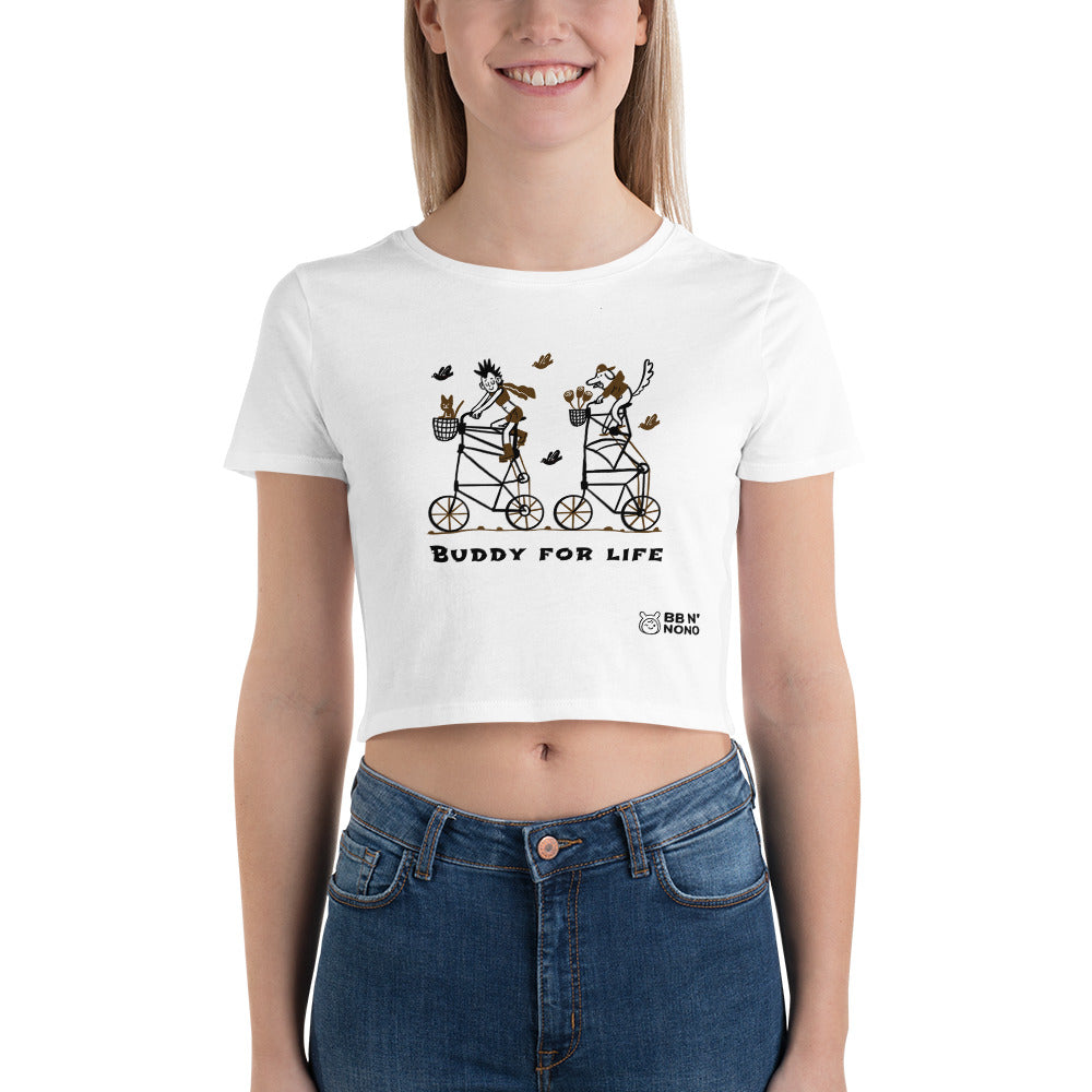 Buddy for life - Women’s Crop Tee