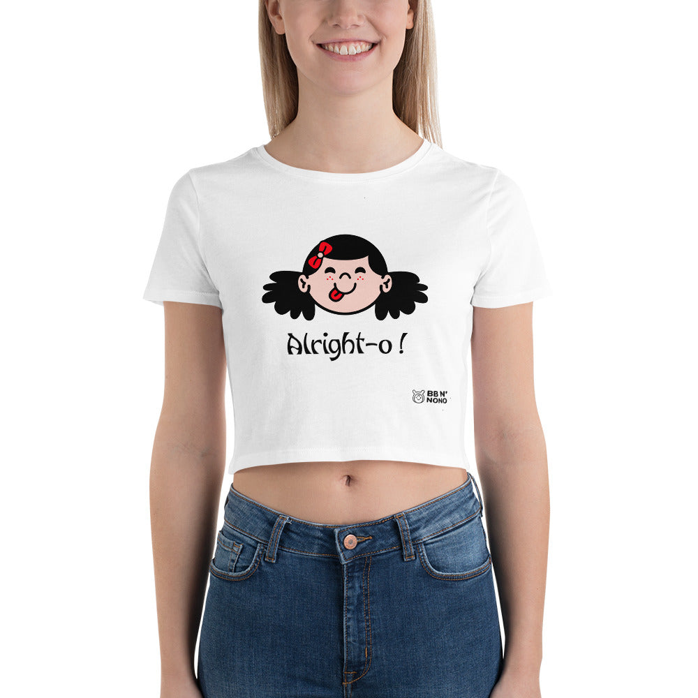 Alright-o! - Women’s Crop Tee