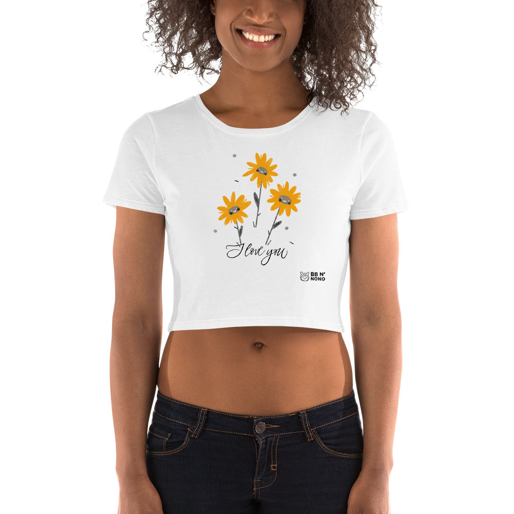 I love You - Women’s Crop Tee