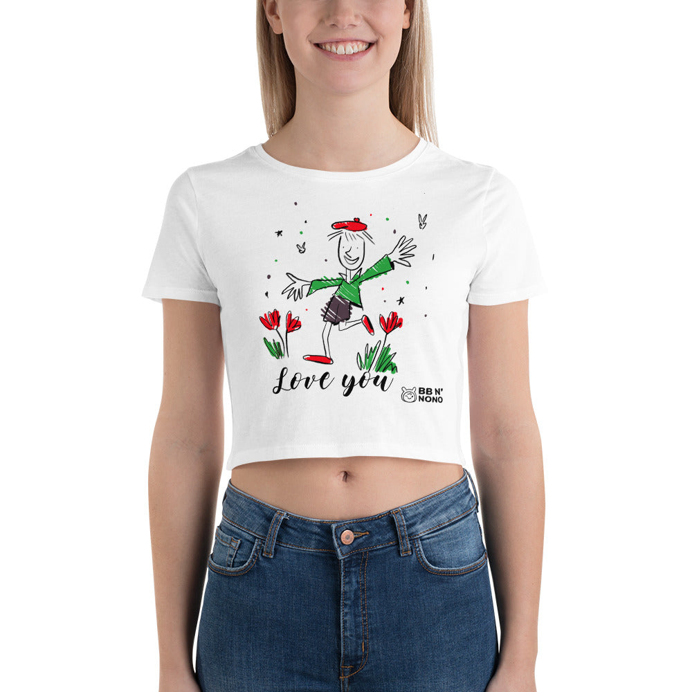 Love you - Women’s Crop Tee