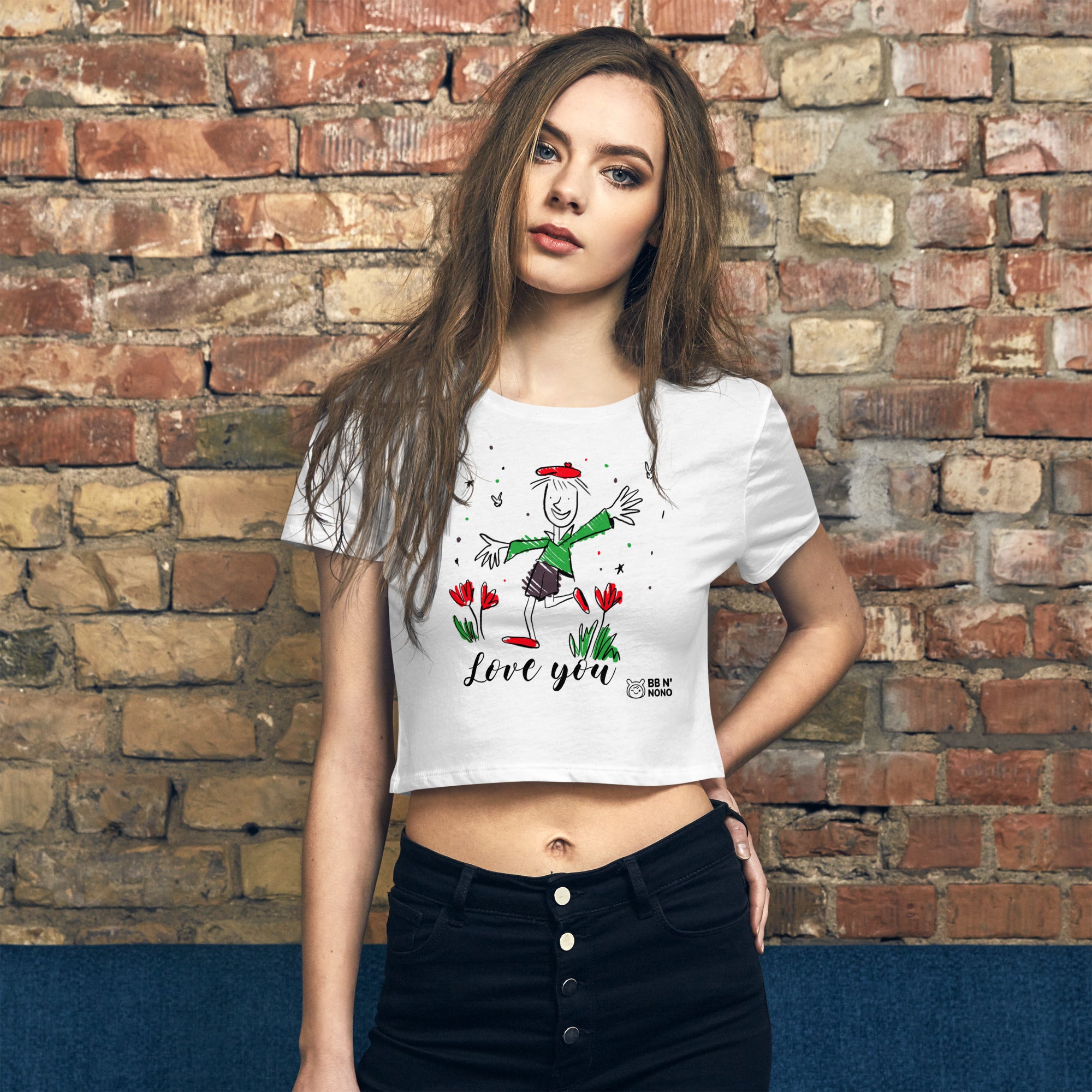 Love you - Women’s Crop Tee