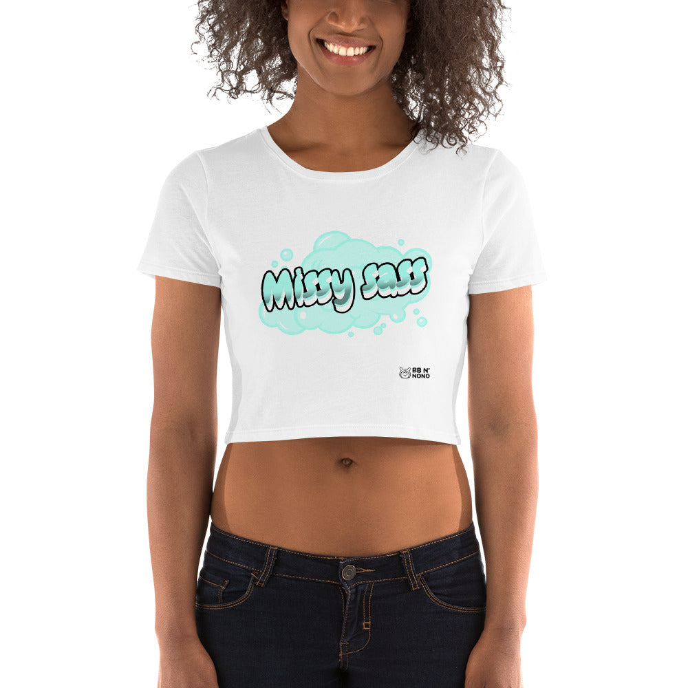 Missy sass - Women’s Crop Tee