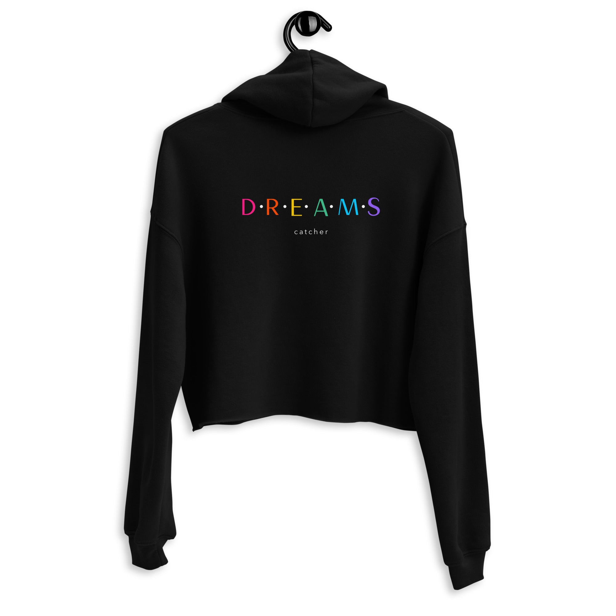 Dreams catcher V - Crop Hoodie (back print)