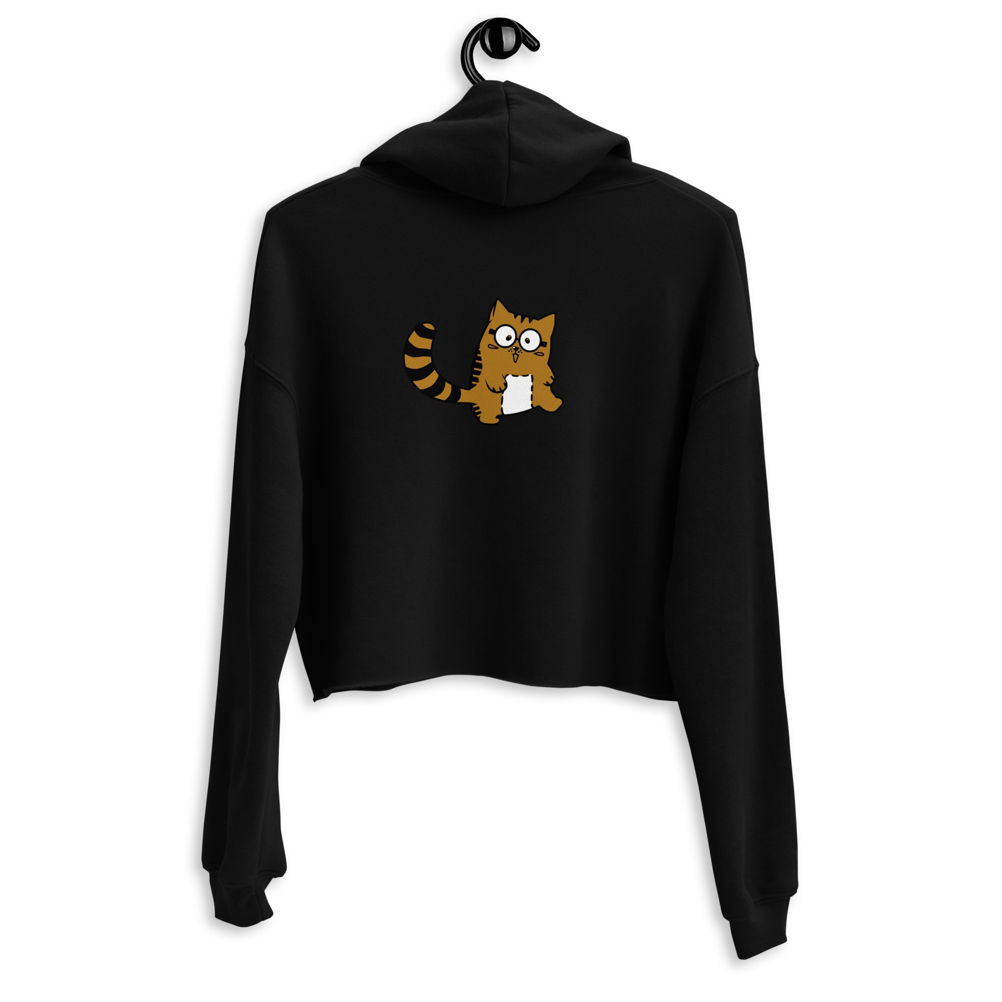 Meow V5 - Crop Hoodie (back print)