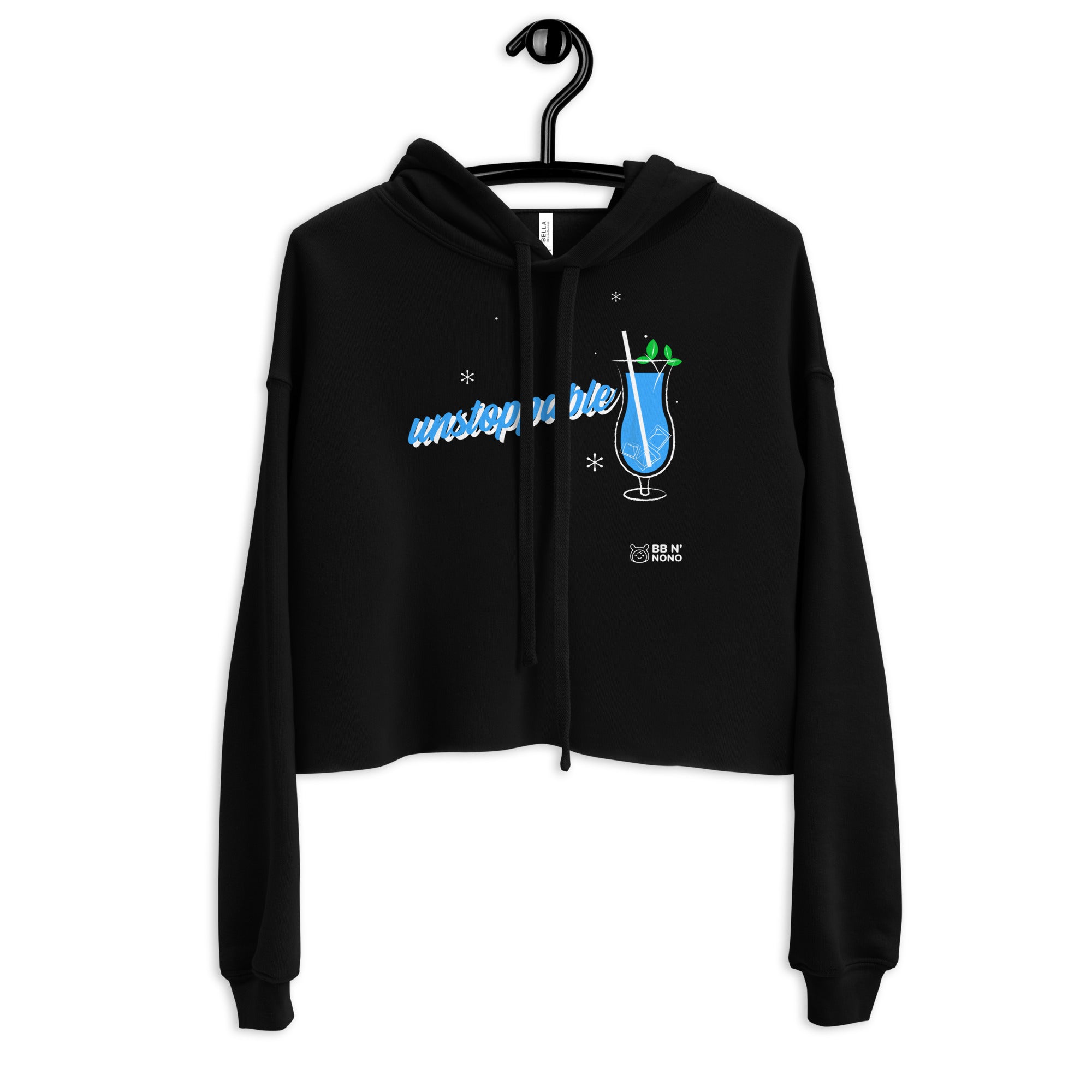 Unstoppable V - Crop Hoodie