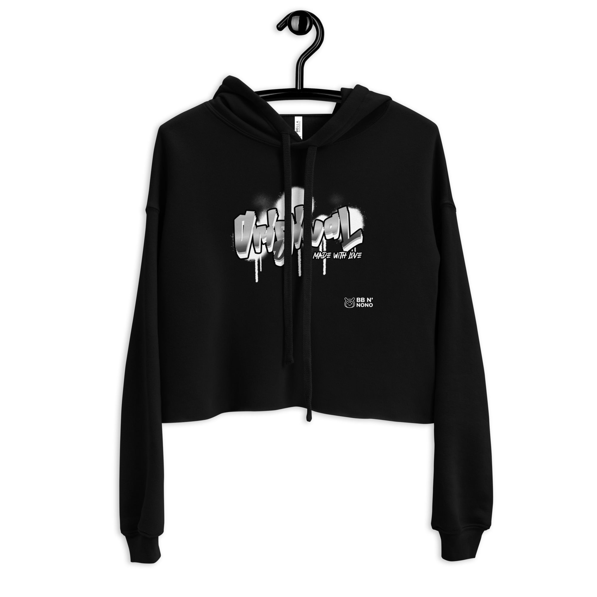 Original made with love - Crop Hoodie