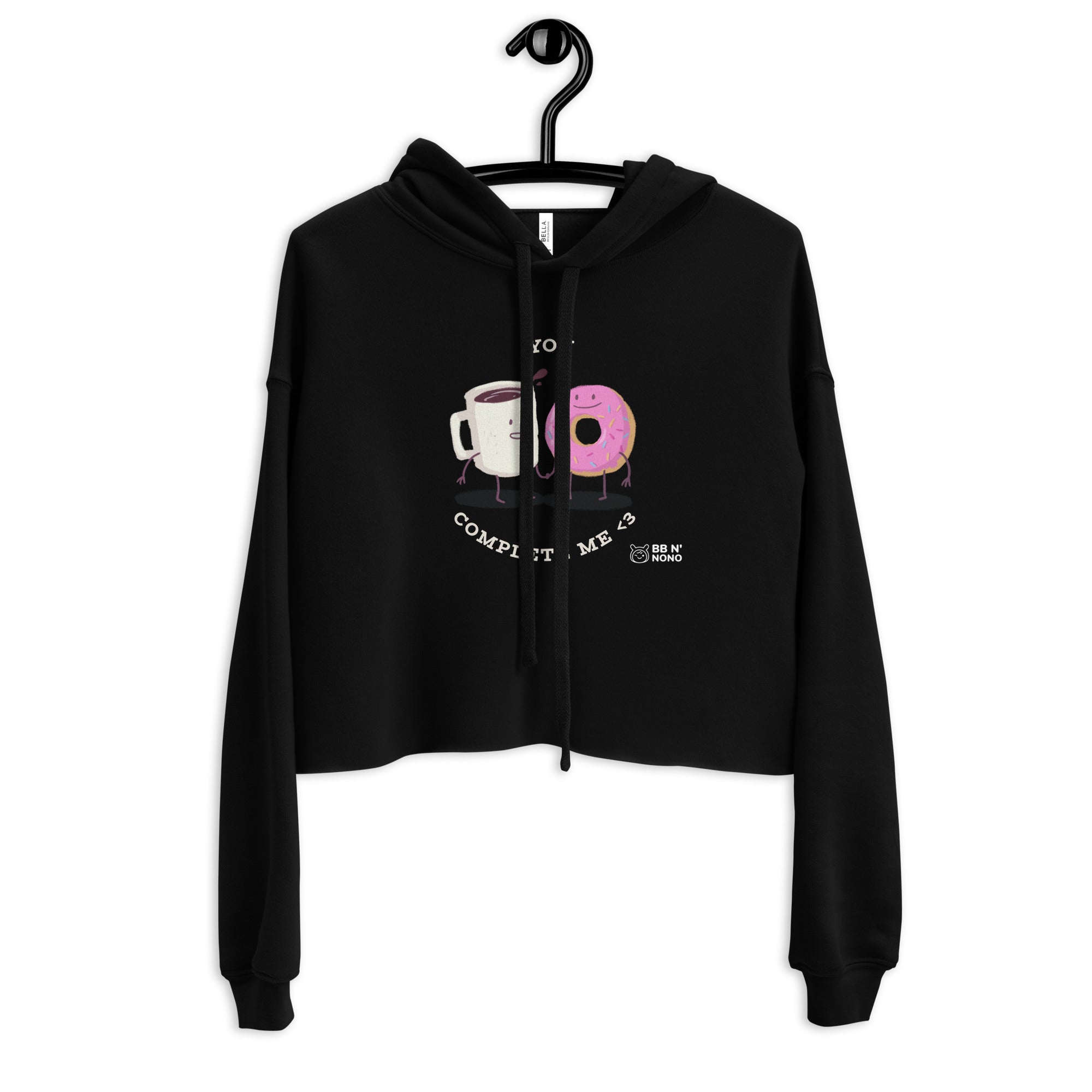 You complete me - Crop Hoodie