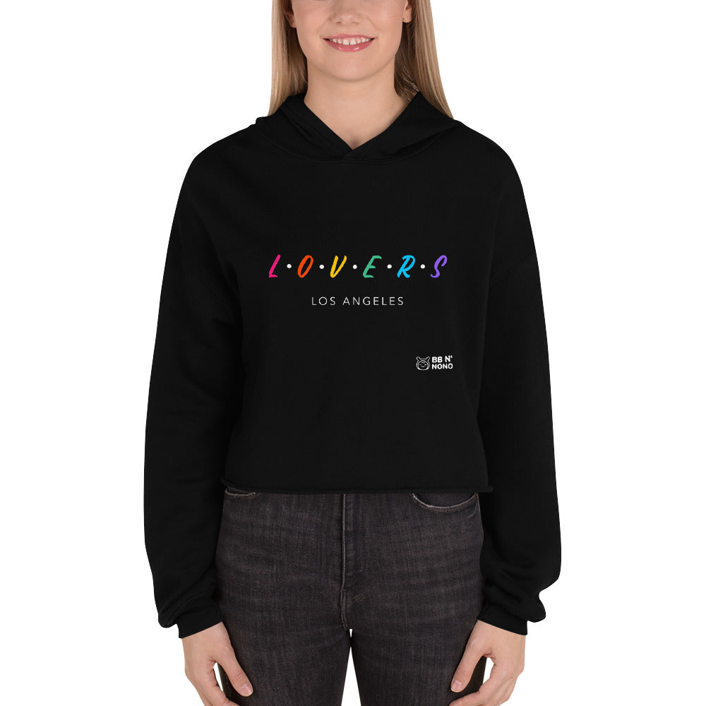 Lovers - Los Angeles - Crop Hoodie