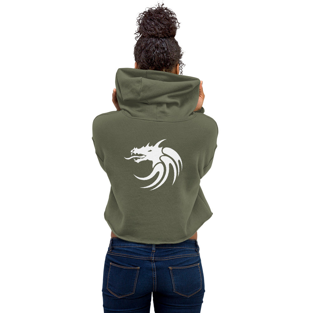 Draco Dazzle - Crop Hoodie (back print)