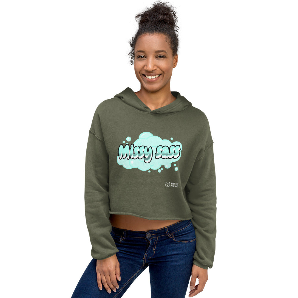 Missy sass - Crop Hoodie