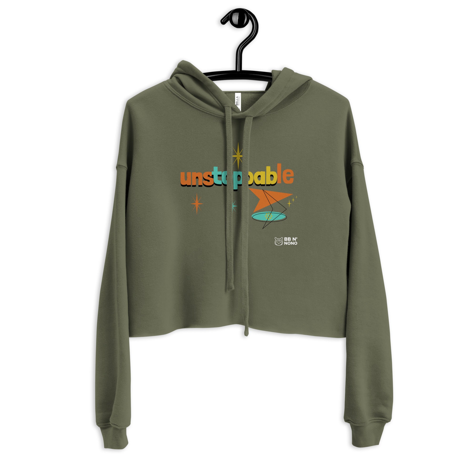 Unstoppable - Crop Hoodie