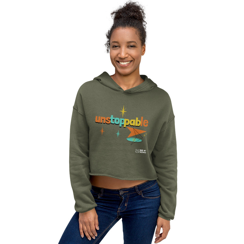 Unstoppable - Crop Hoodie