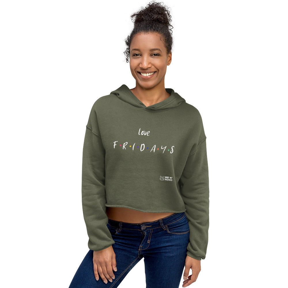 Love Fridays - Crop Hoodie