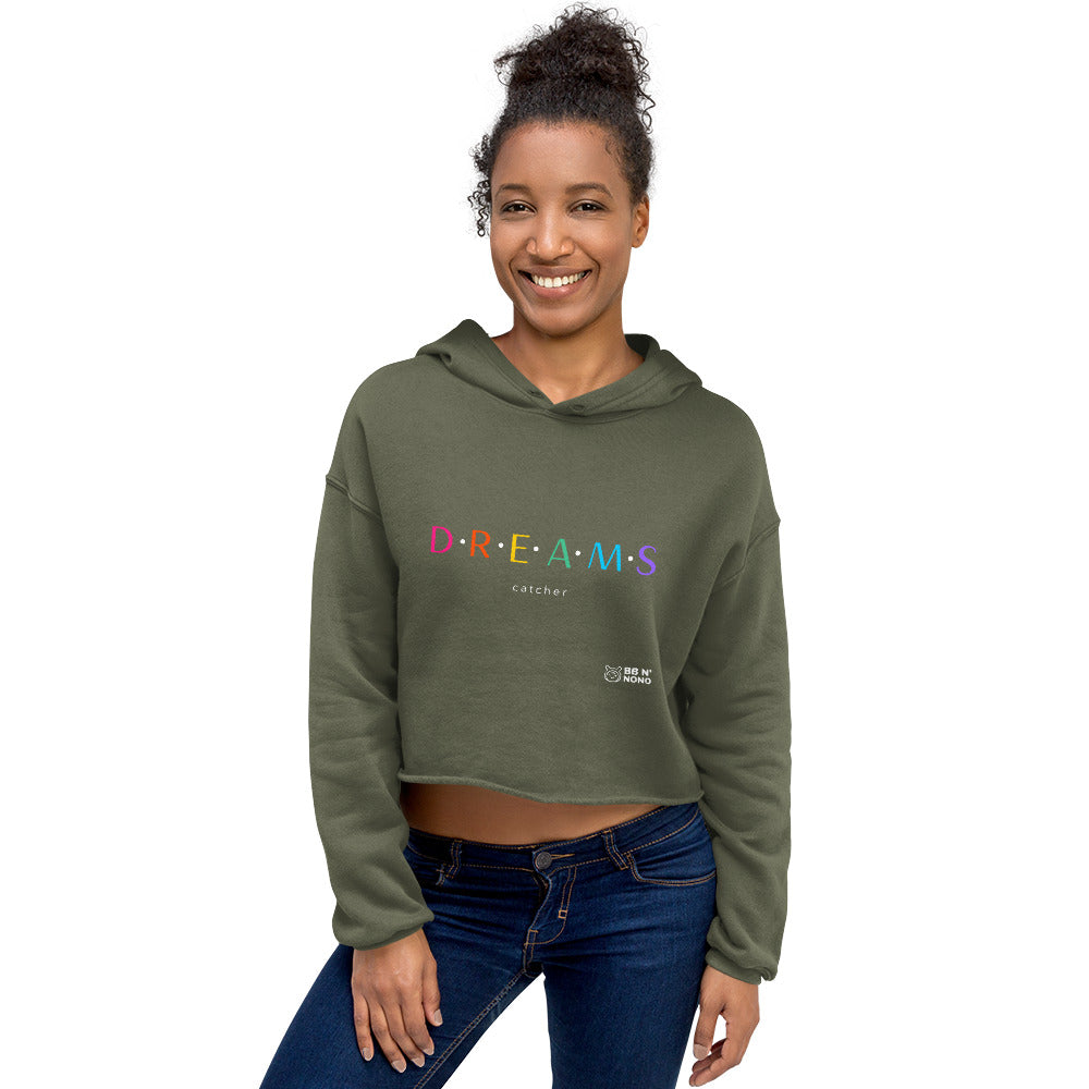 Dreams catcher V - Crop Hoodie