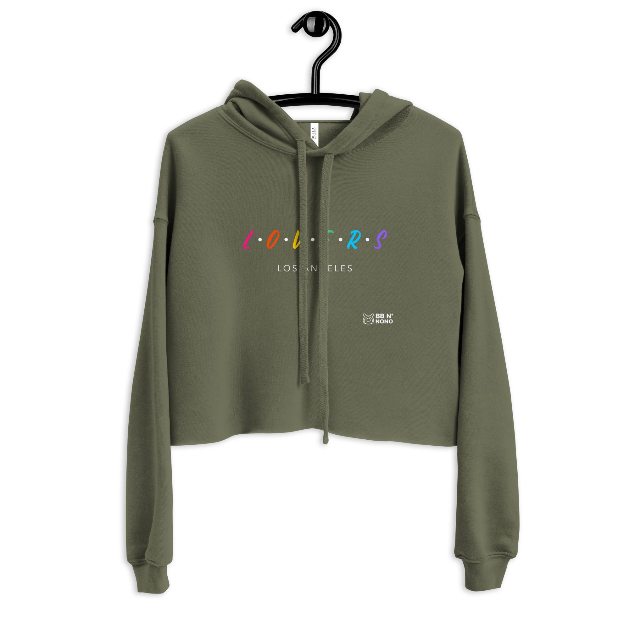 Lovers - Los Angeles - Crop Hoodie