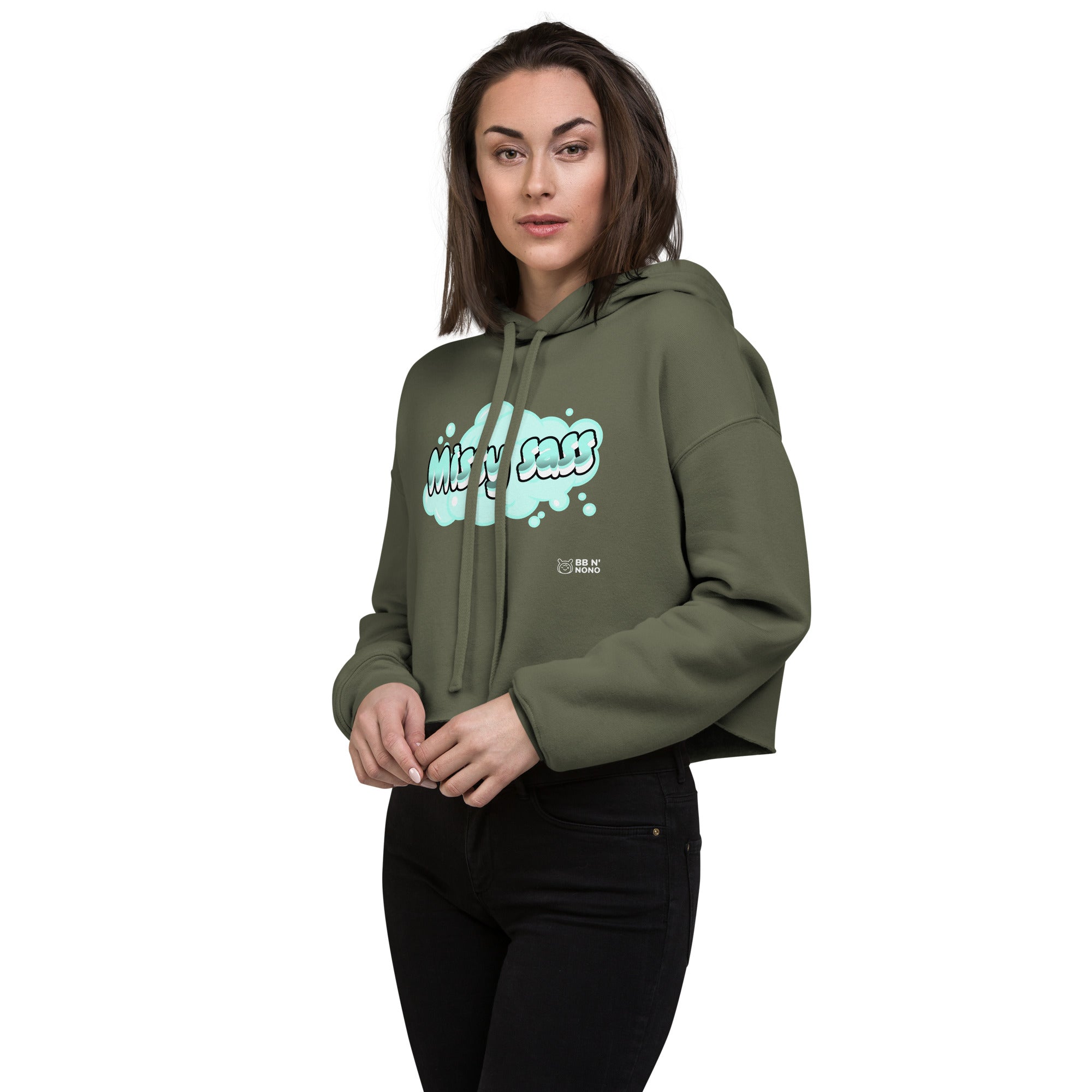 Missy sass - Crop Hoodie