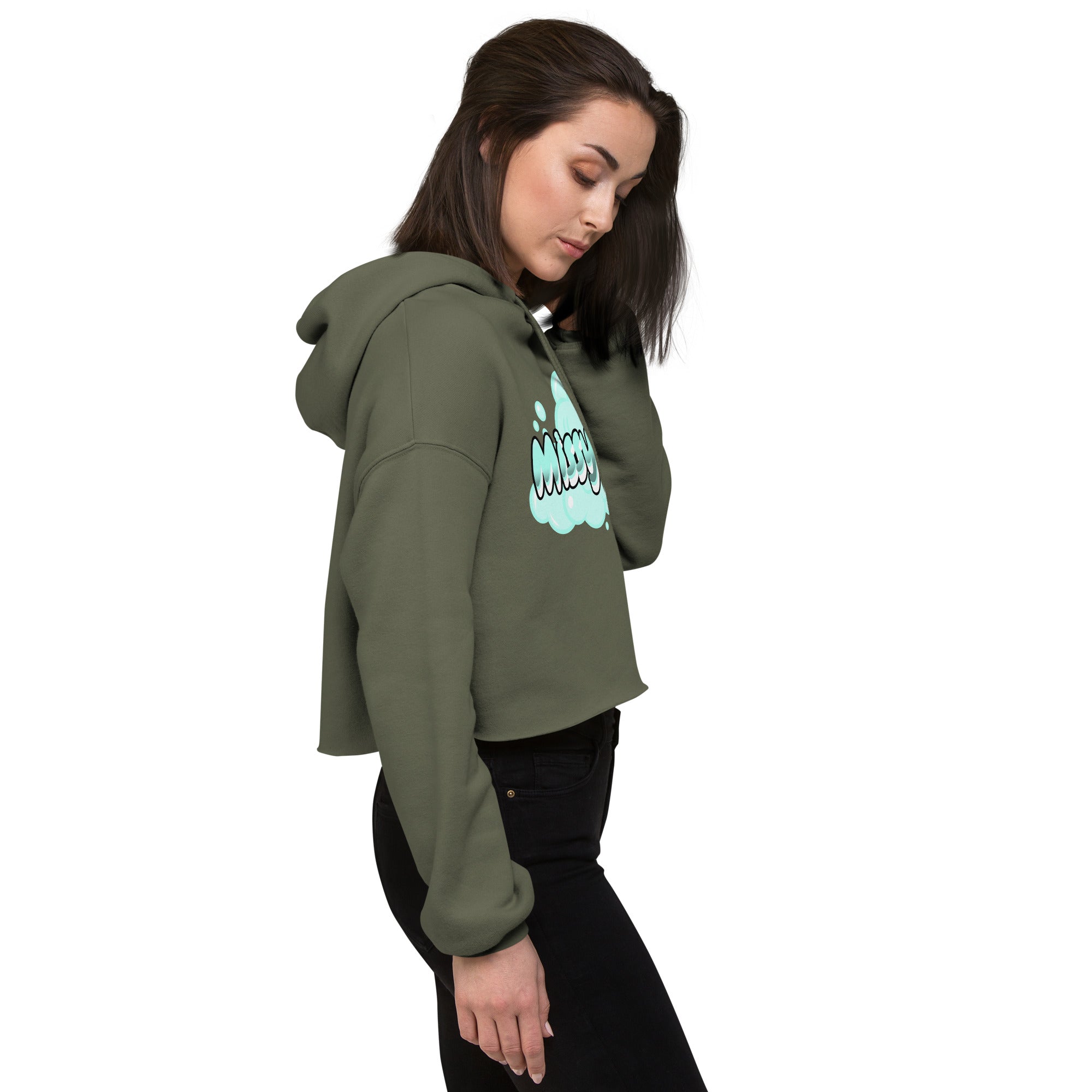 Missy sass - Crop Hoodie