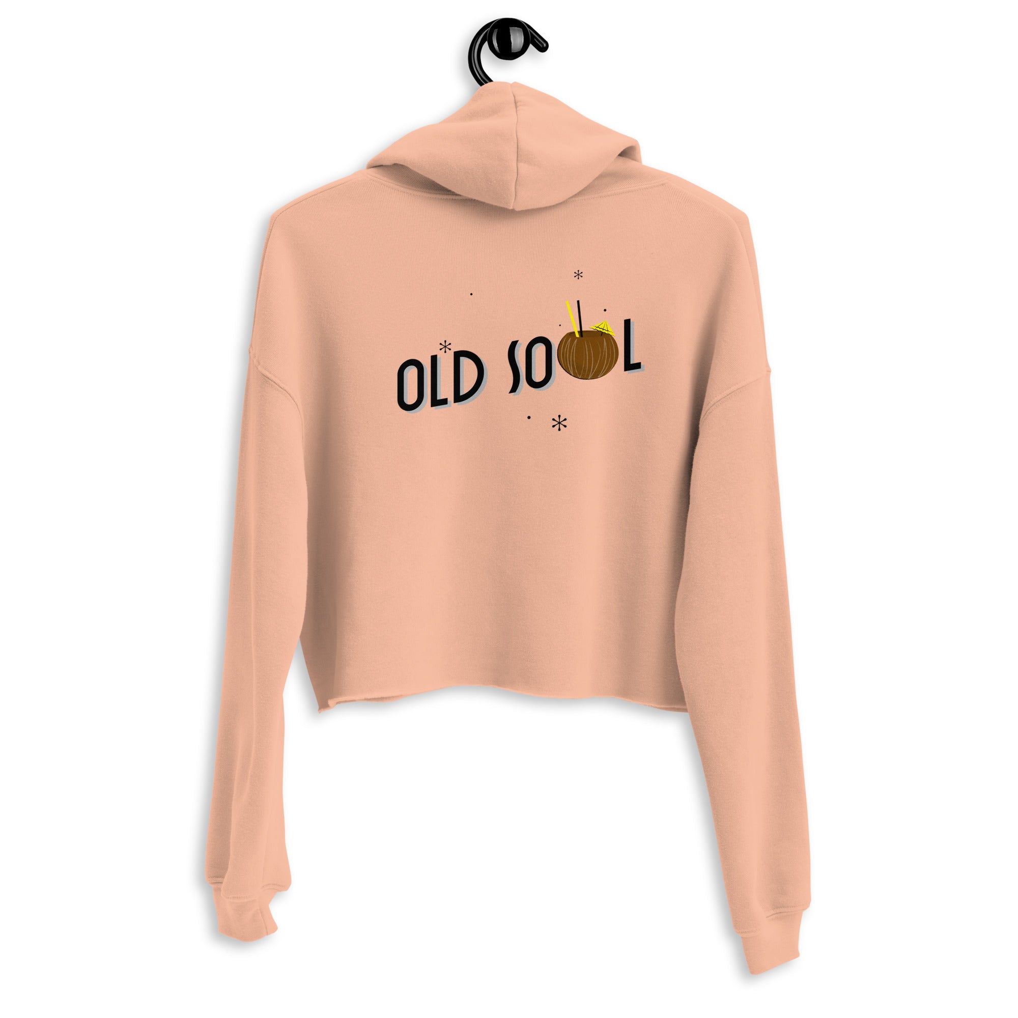 Old Soul - Crop Hoodie (back print)