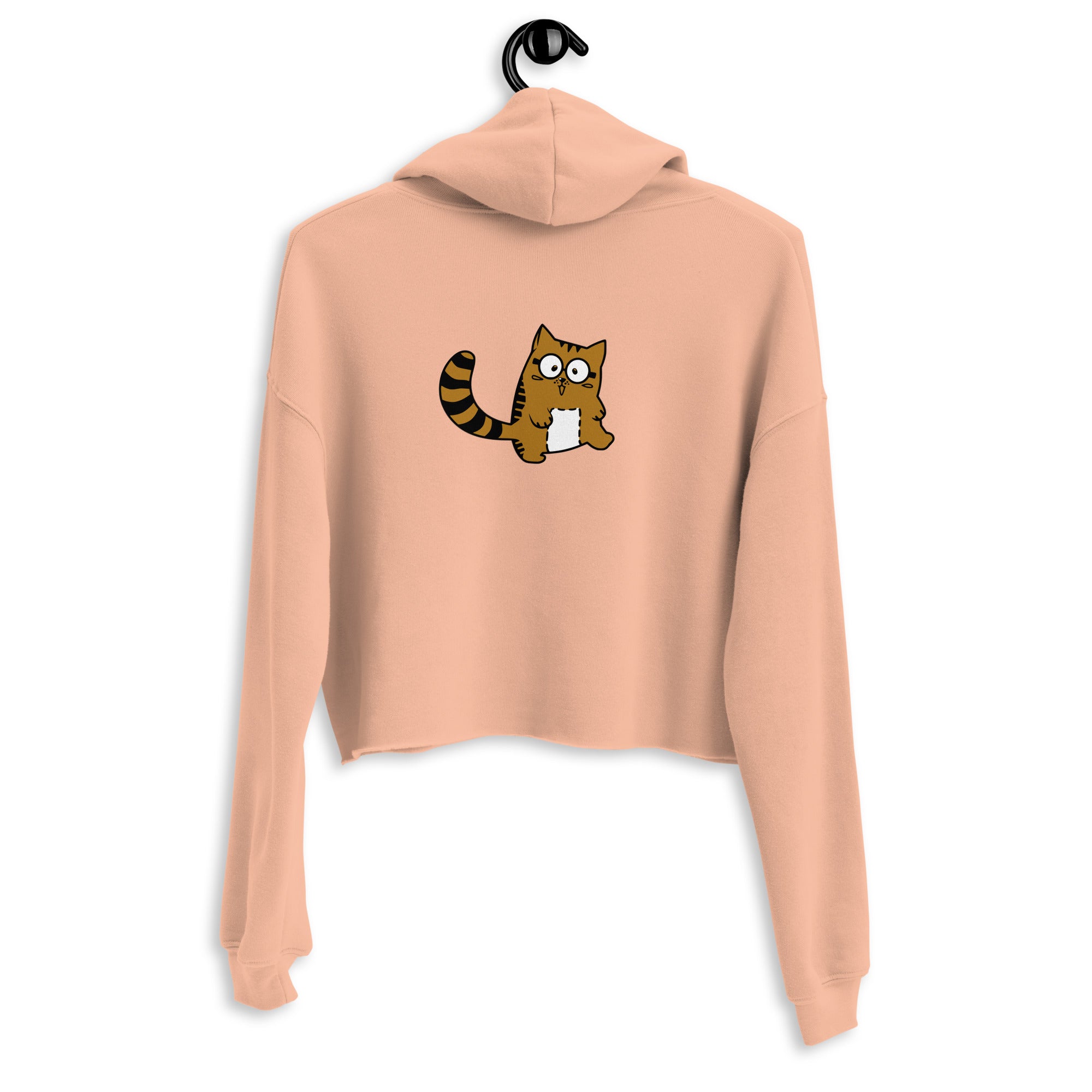 Meow V5 - Crop Hoodie (back print)