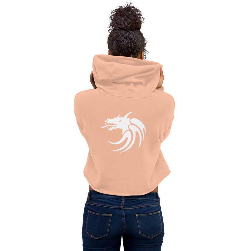 Draco Dazzle - Crop Hoodie (back print)