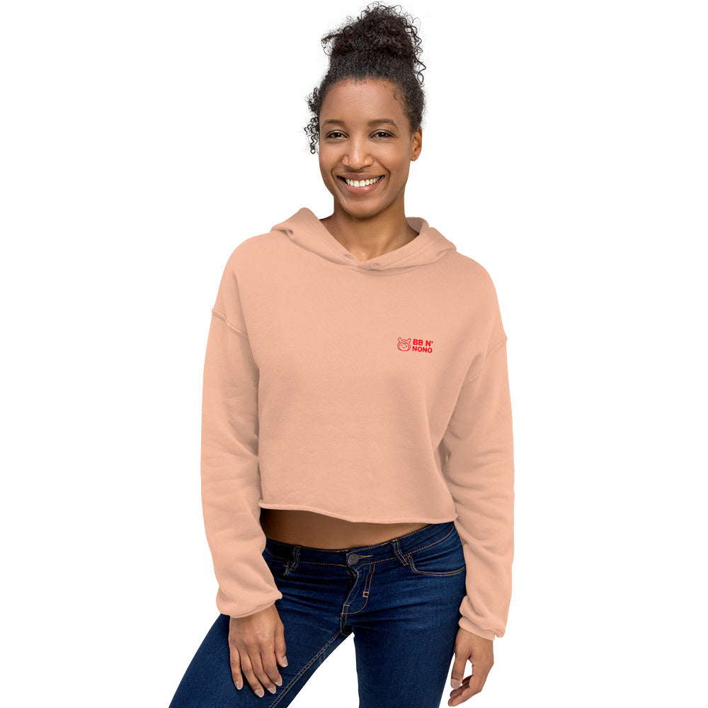 Told you so V - Crop Hoodie (back print)