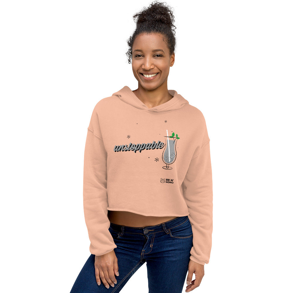 Unstoppable V - Crop Hoodie