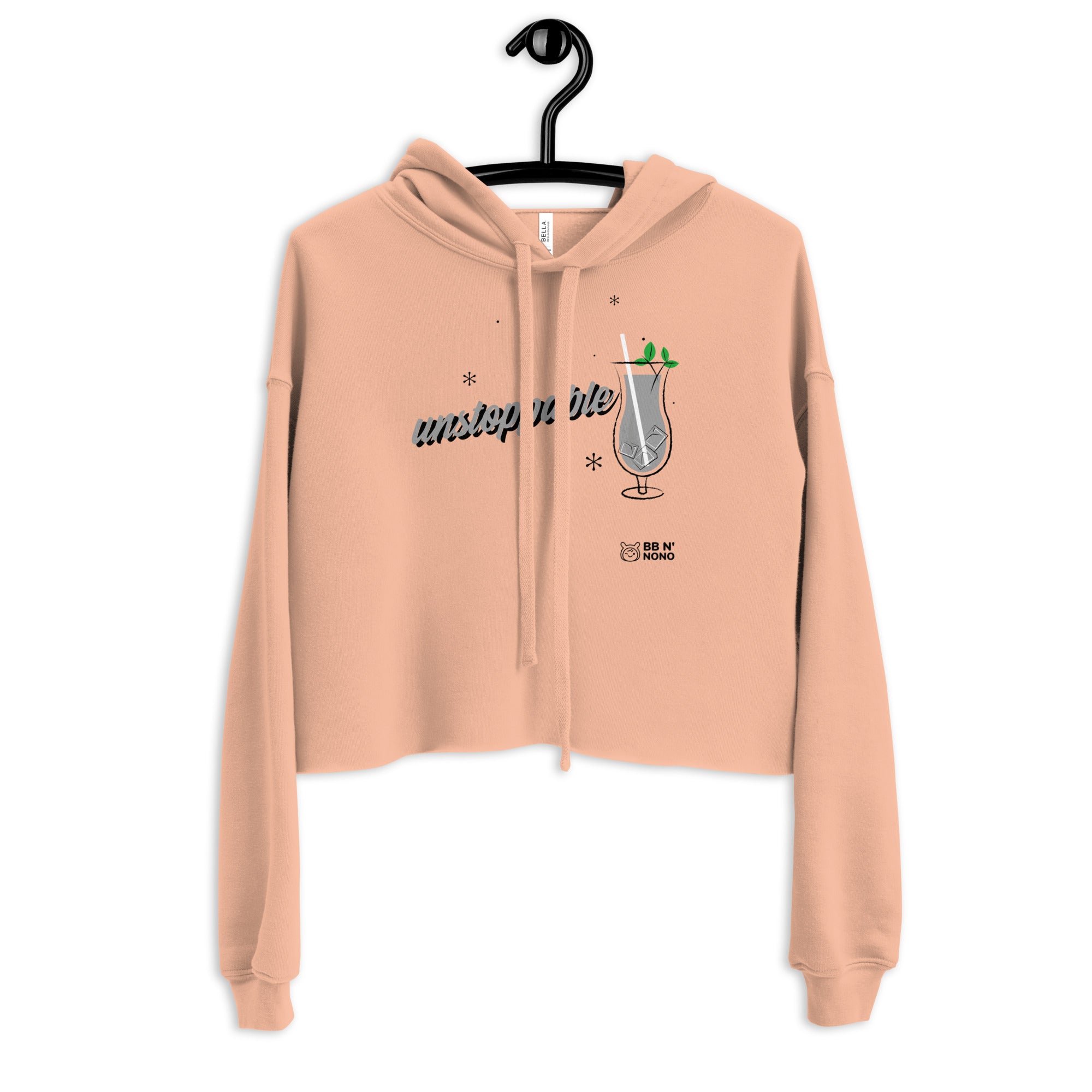 Unstoppable V - Crop Hoodie