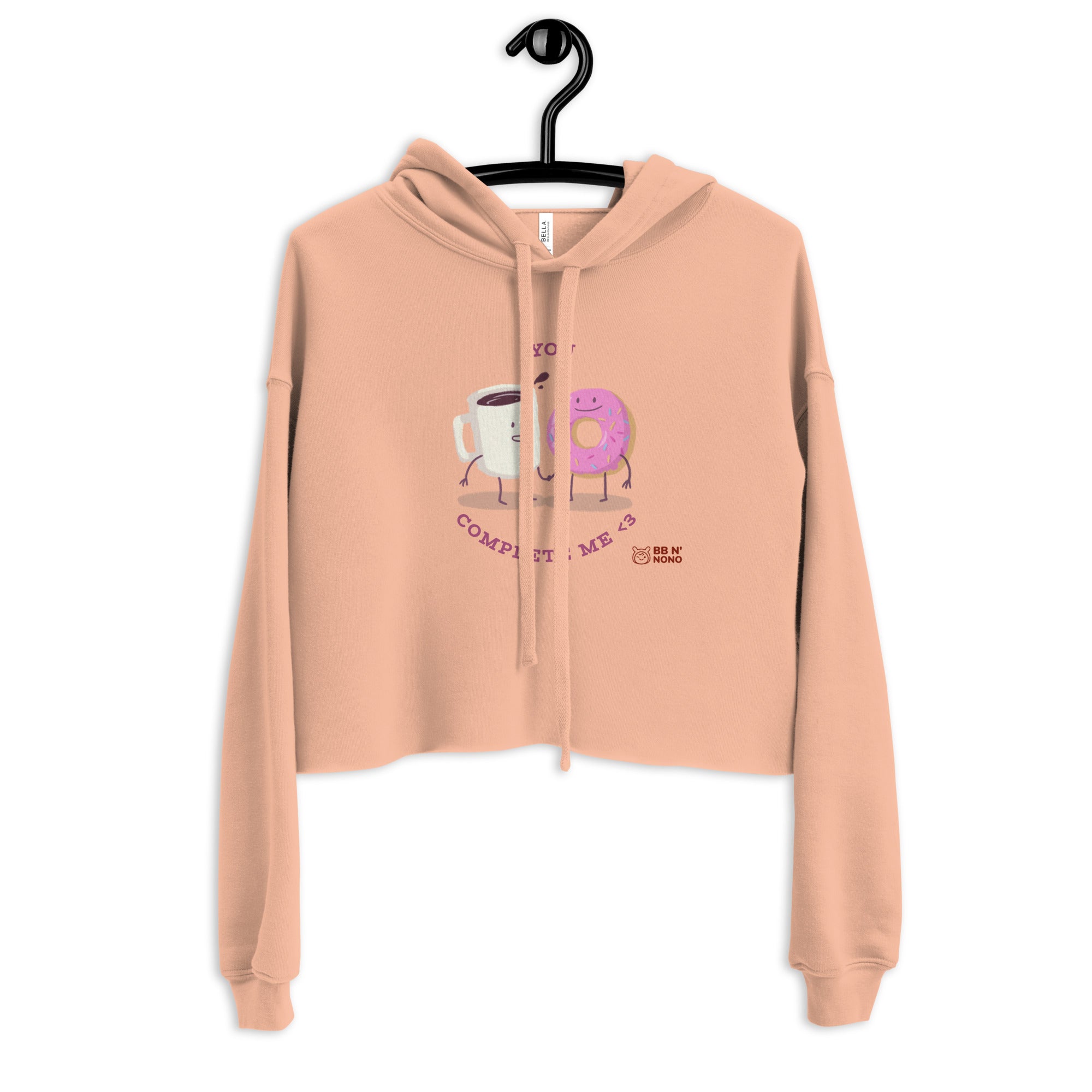 You complete me - Crop Hoodie