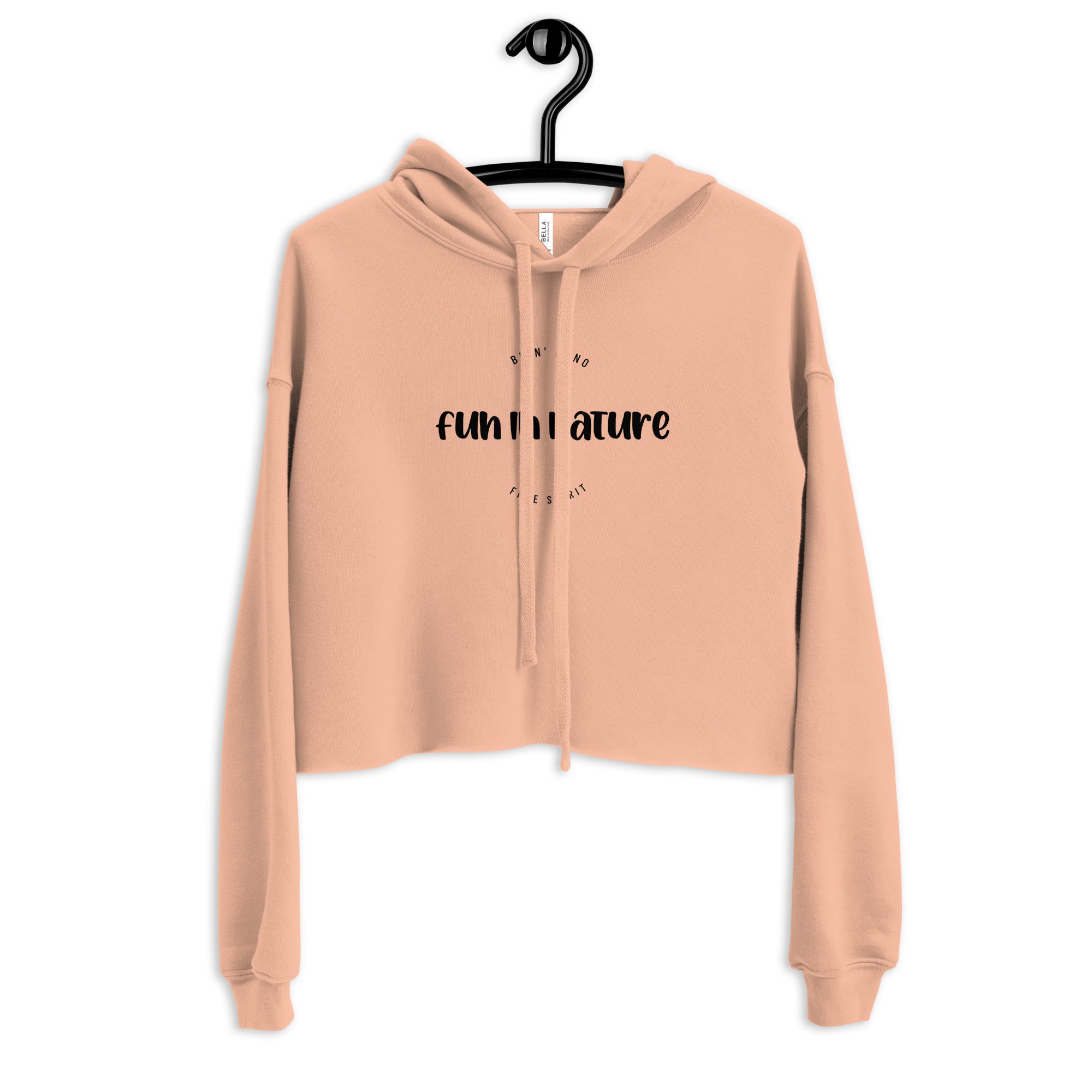 Fun in nature - Crop Hoodie