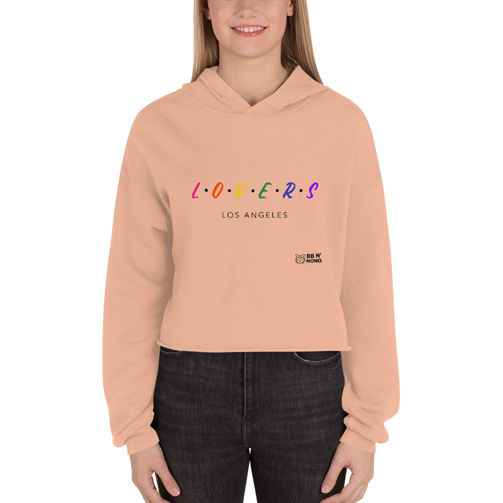 Lovers - Los Angeles - Crop Hoodie