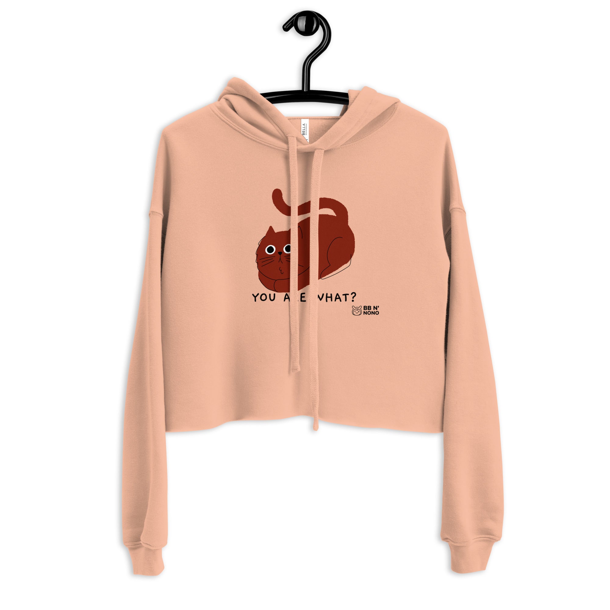 You are what? - Crop Hoodie