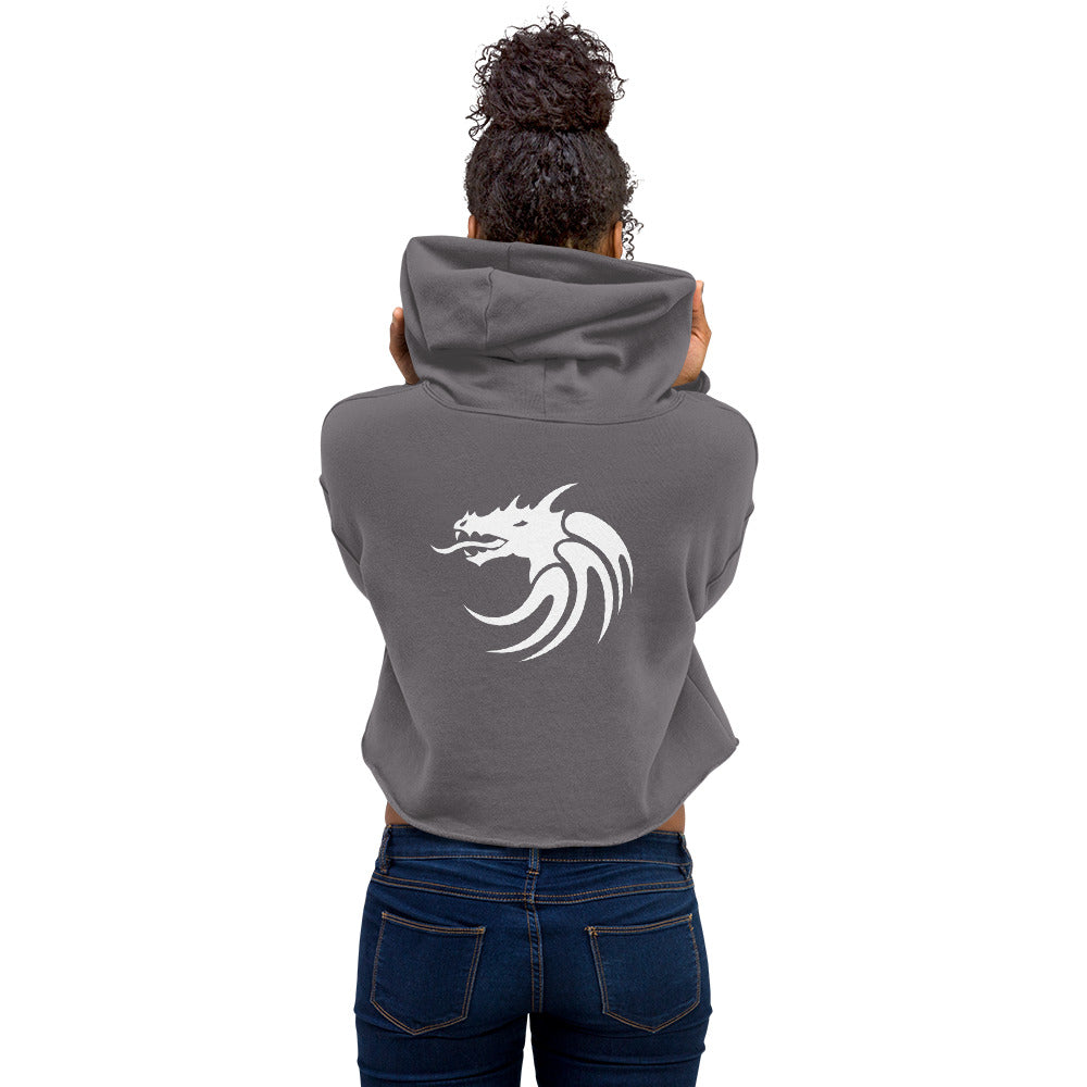 Draco Dazzle - Crop Hoodie (back print)