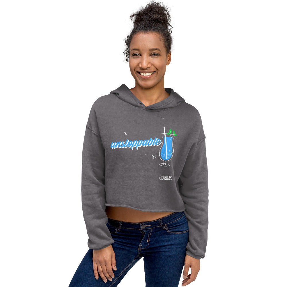 Unstoppable V - Crop Hoodie