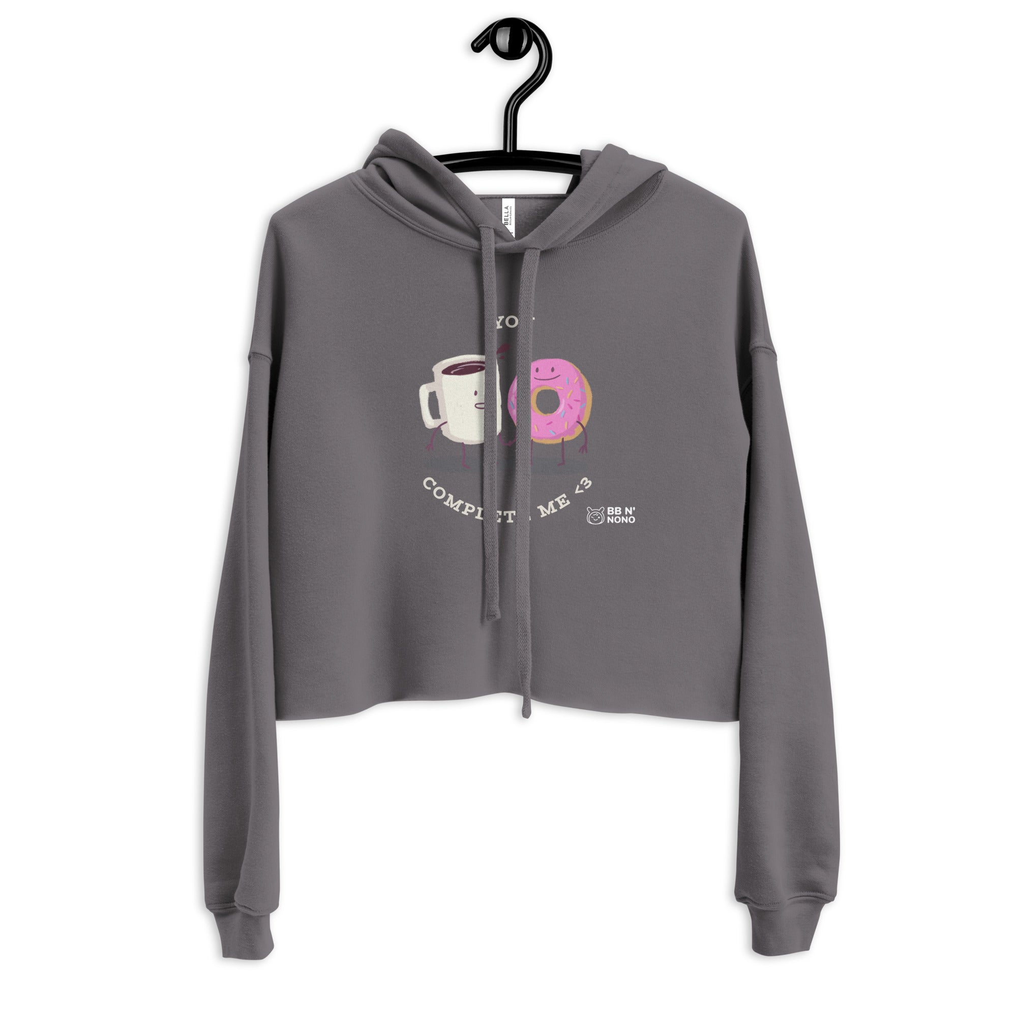 You complete me - Crop Hoodie