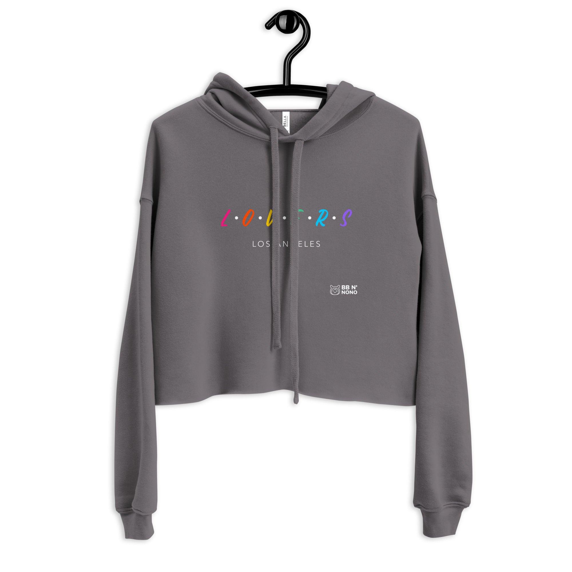 Lovers - Los Angeles - Crop Hoodie