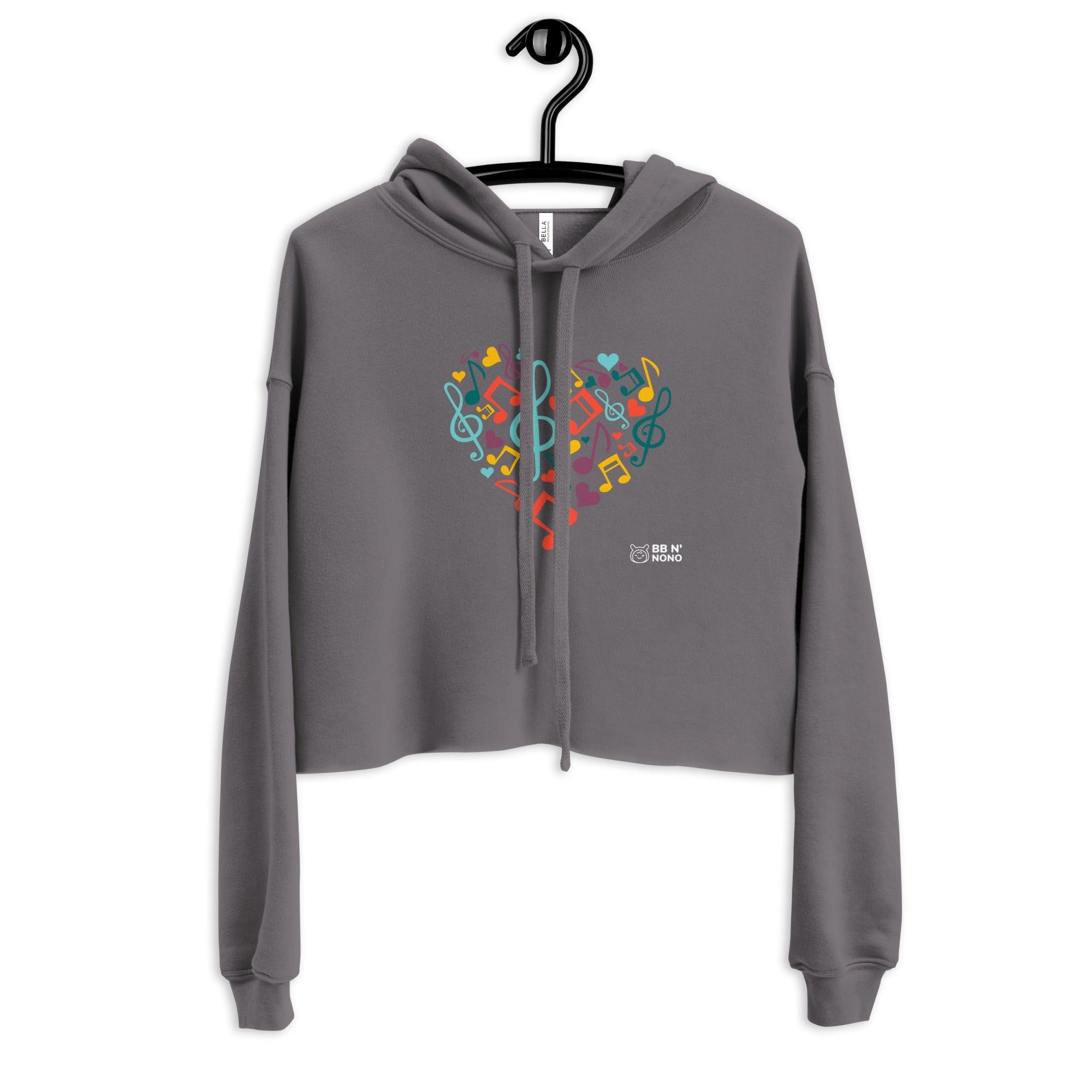 Symphonic Love Notes- Crop Hoodie