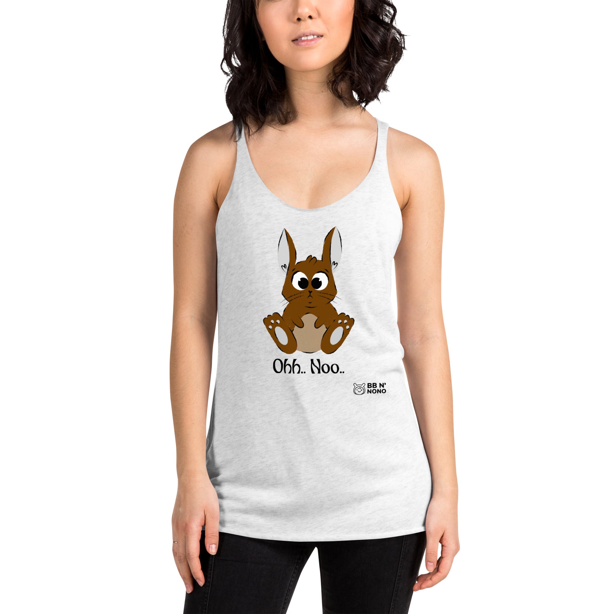 Ohh Noo - Women's Racerback Tank