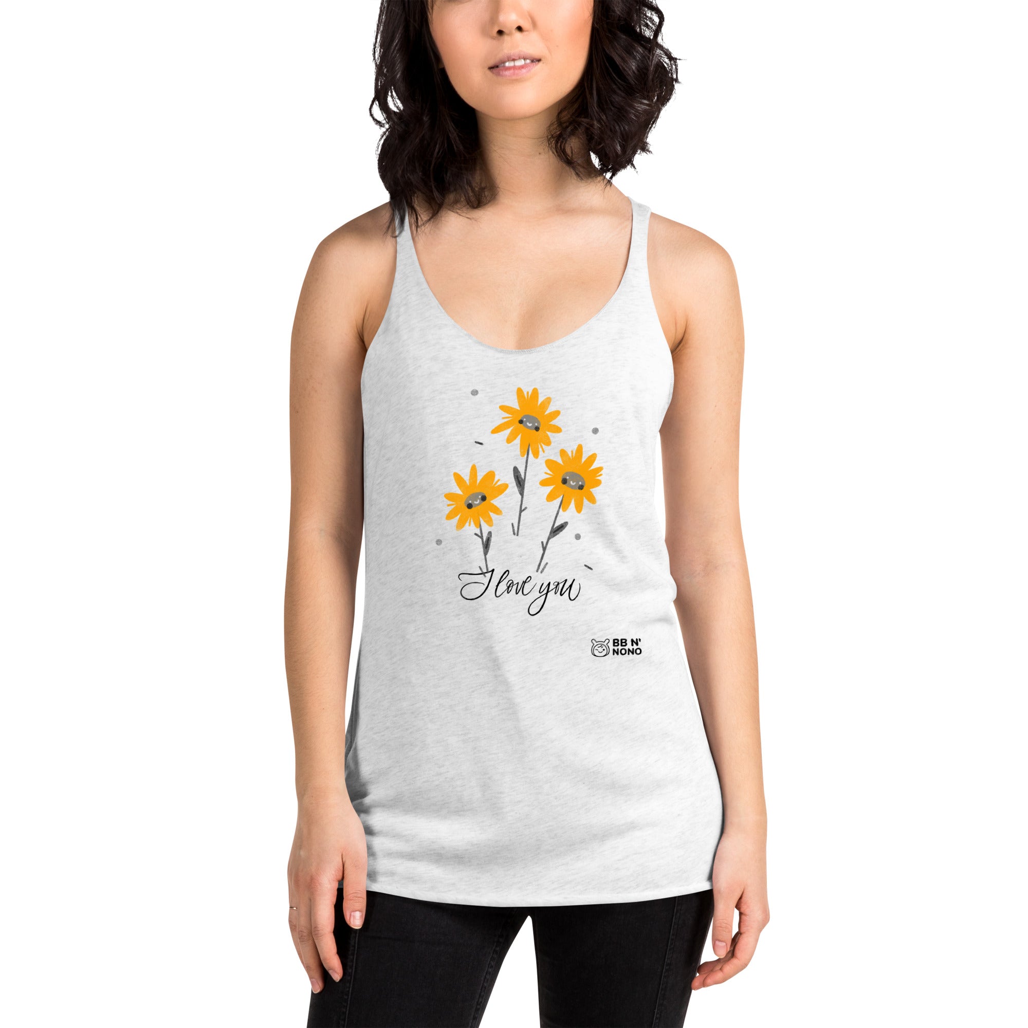 I love You - Women's Racerback Tank