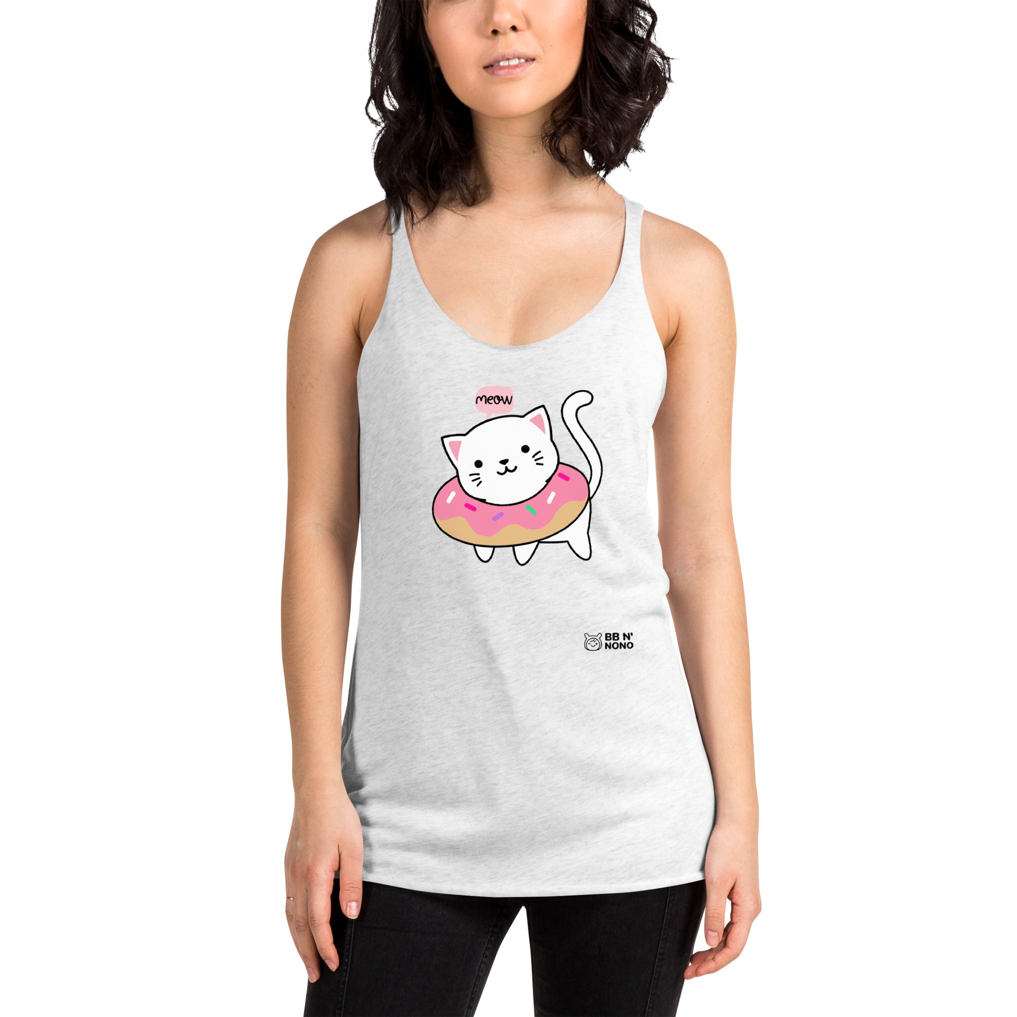 Meow V2 - Women's Racerback Tank