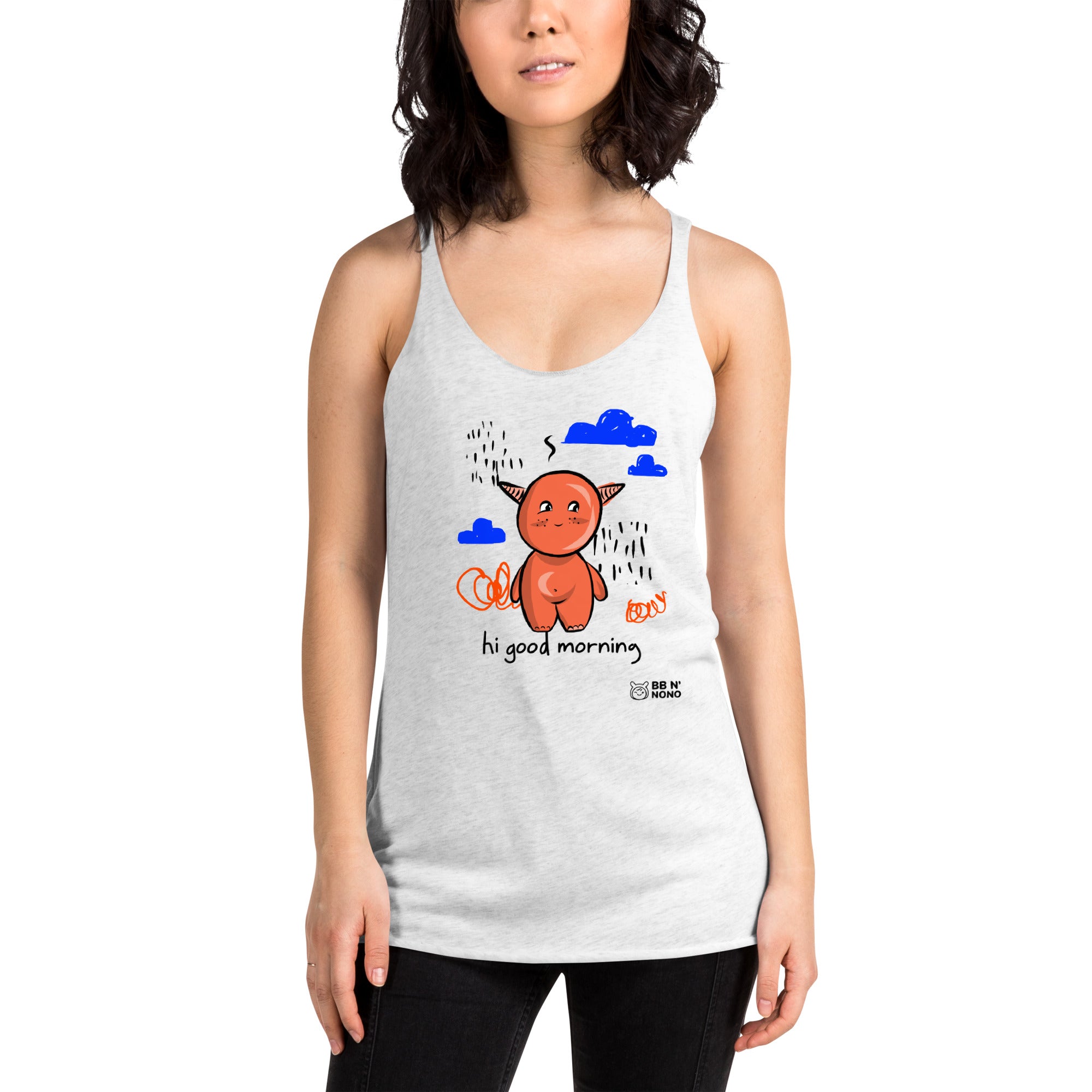 Cute Little monster - Women's Racerback Tank